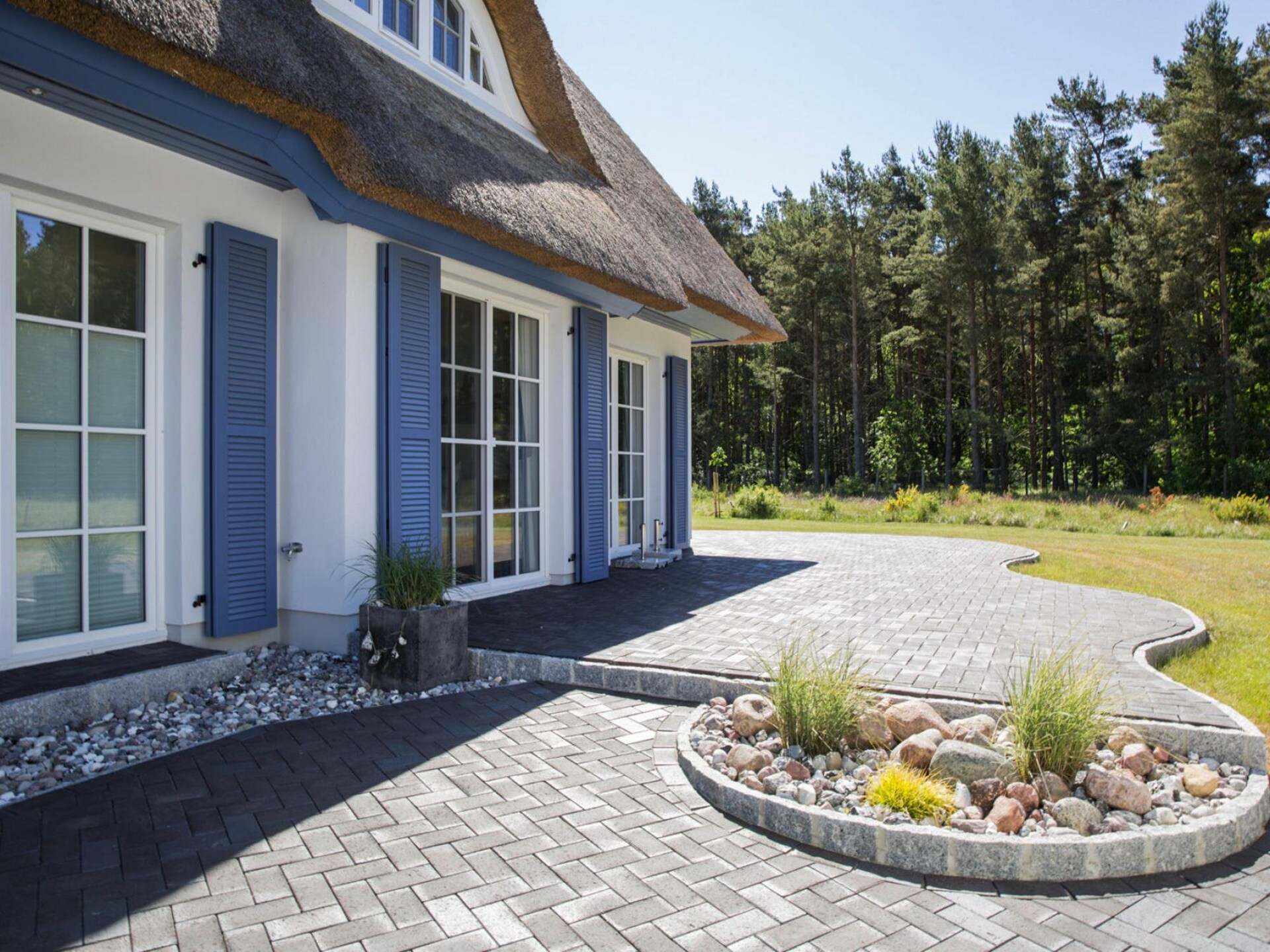 Rietgedekt vakantiehuis aan de lagune met sauna, 100 meter van het water - foto 10