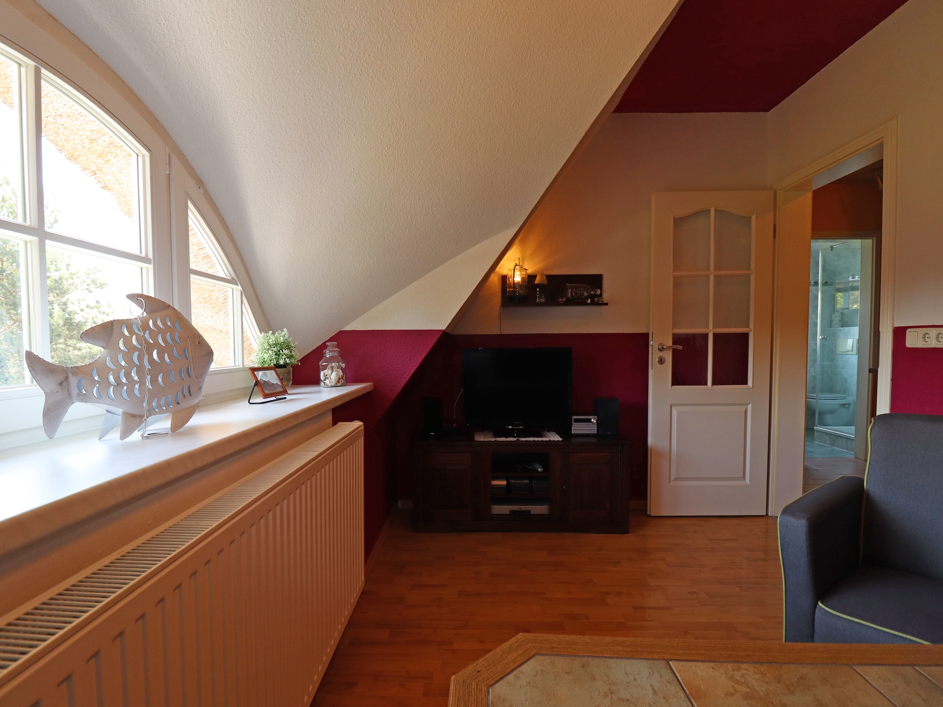 3-persoons appartement onder rieten dak in Wieck am Darß - foto 12