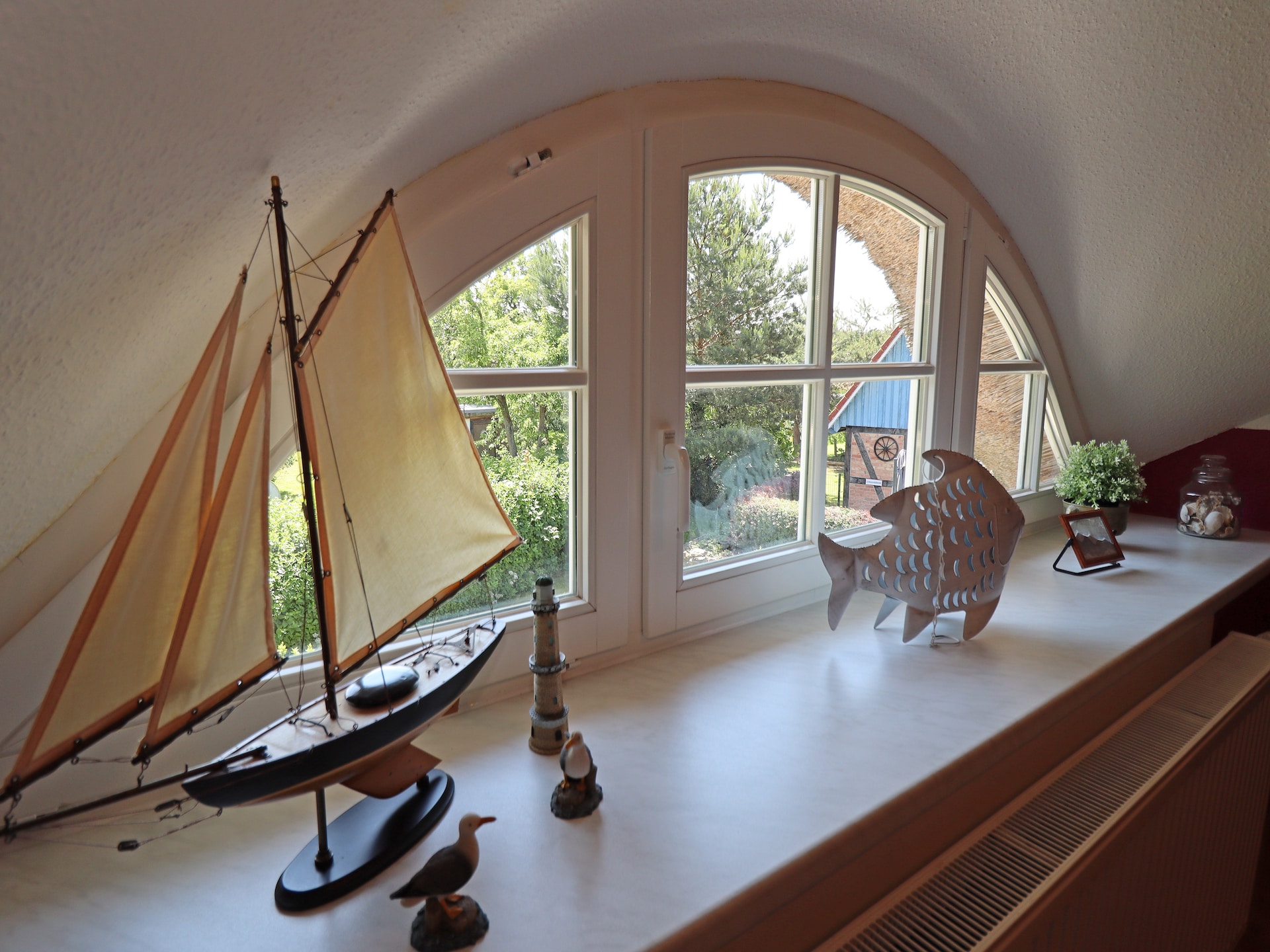 3-persoons appartement onder rieten dak in Wieck am Darß - foto 13