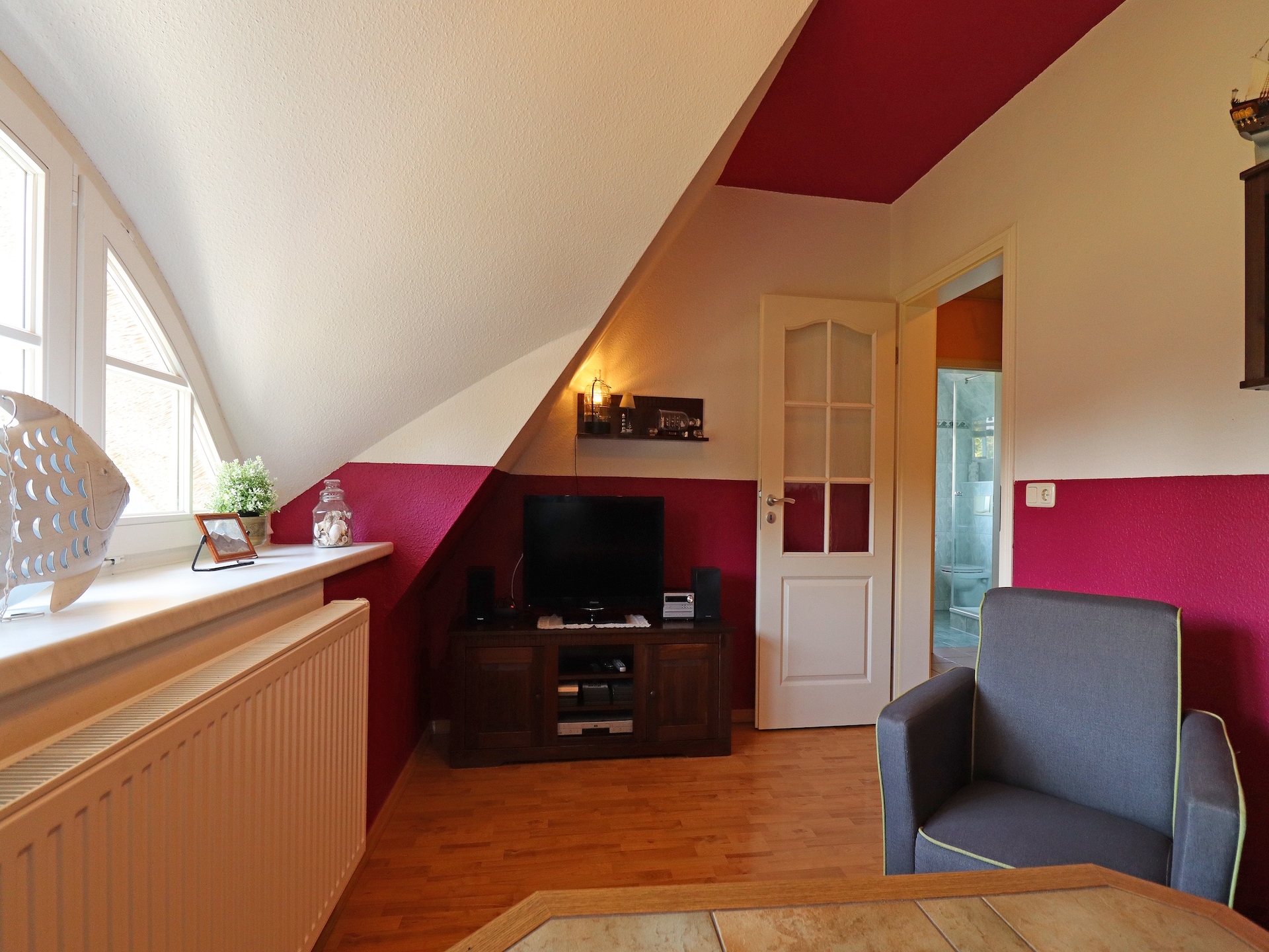 3-persoons appartement onder rieten dak in Wieck am Darß - foto 14