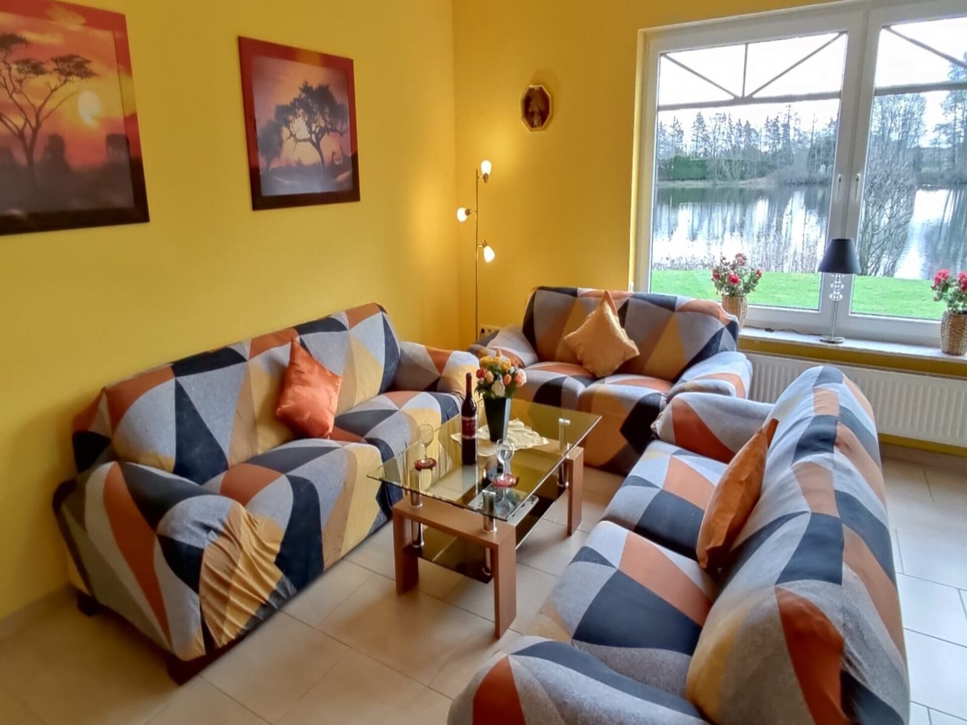 Ruim appartement aan het meer voor 10 personen in Westerholt - foto 4