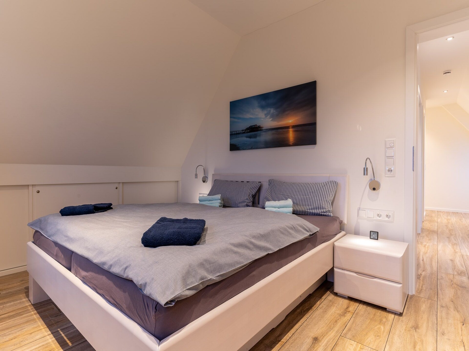 Doppelhaus Piratengold: modern vakantiehuis met sauna, haard en tuin in Ording - foto 16