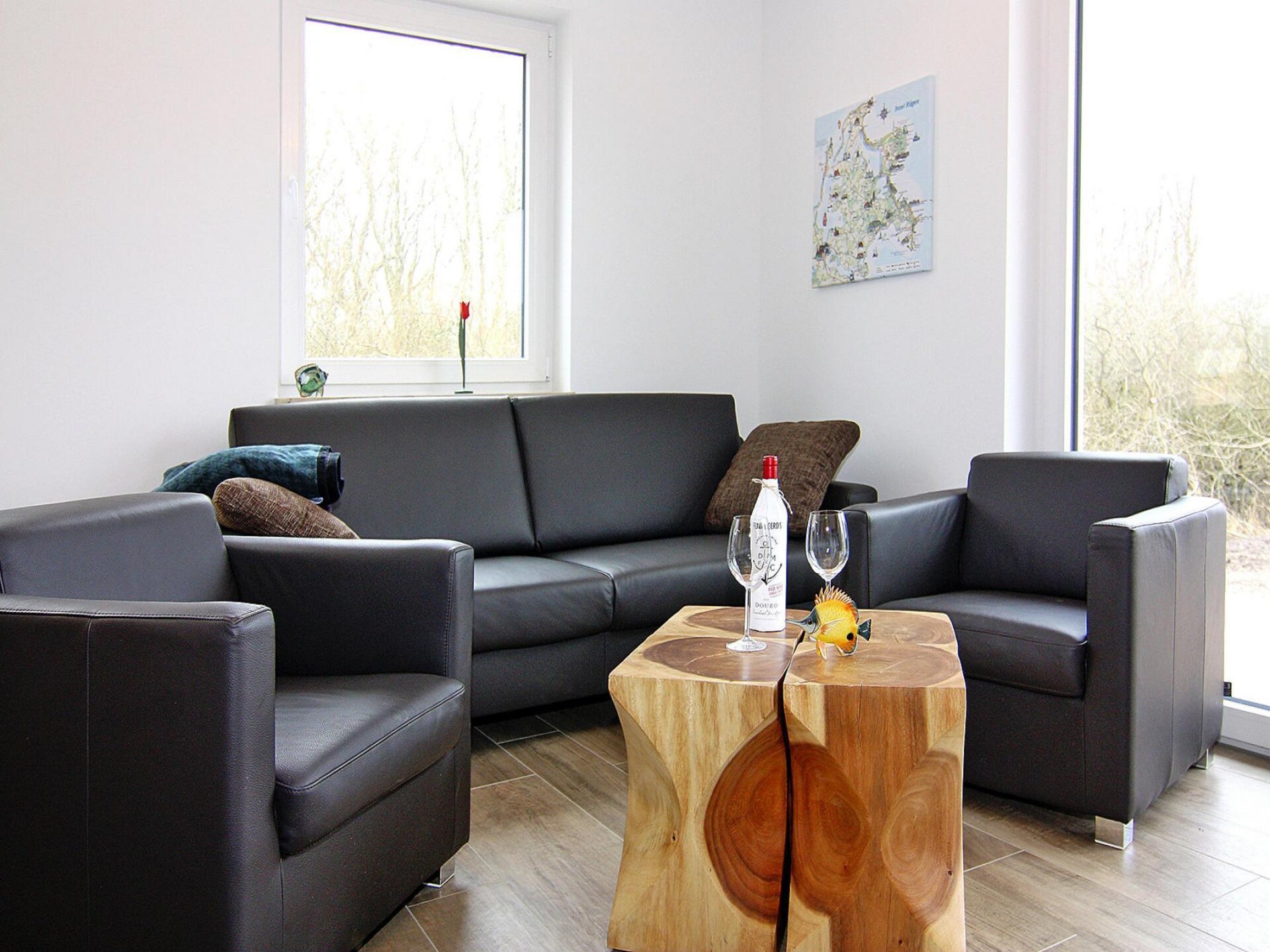 Rietgedekte twee-onder-een-kapwoning met sauna, open haard & omheinde tuin op 450m van het meer - foto 3