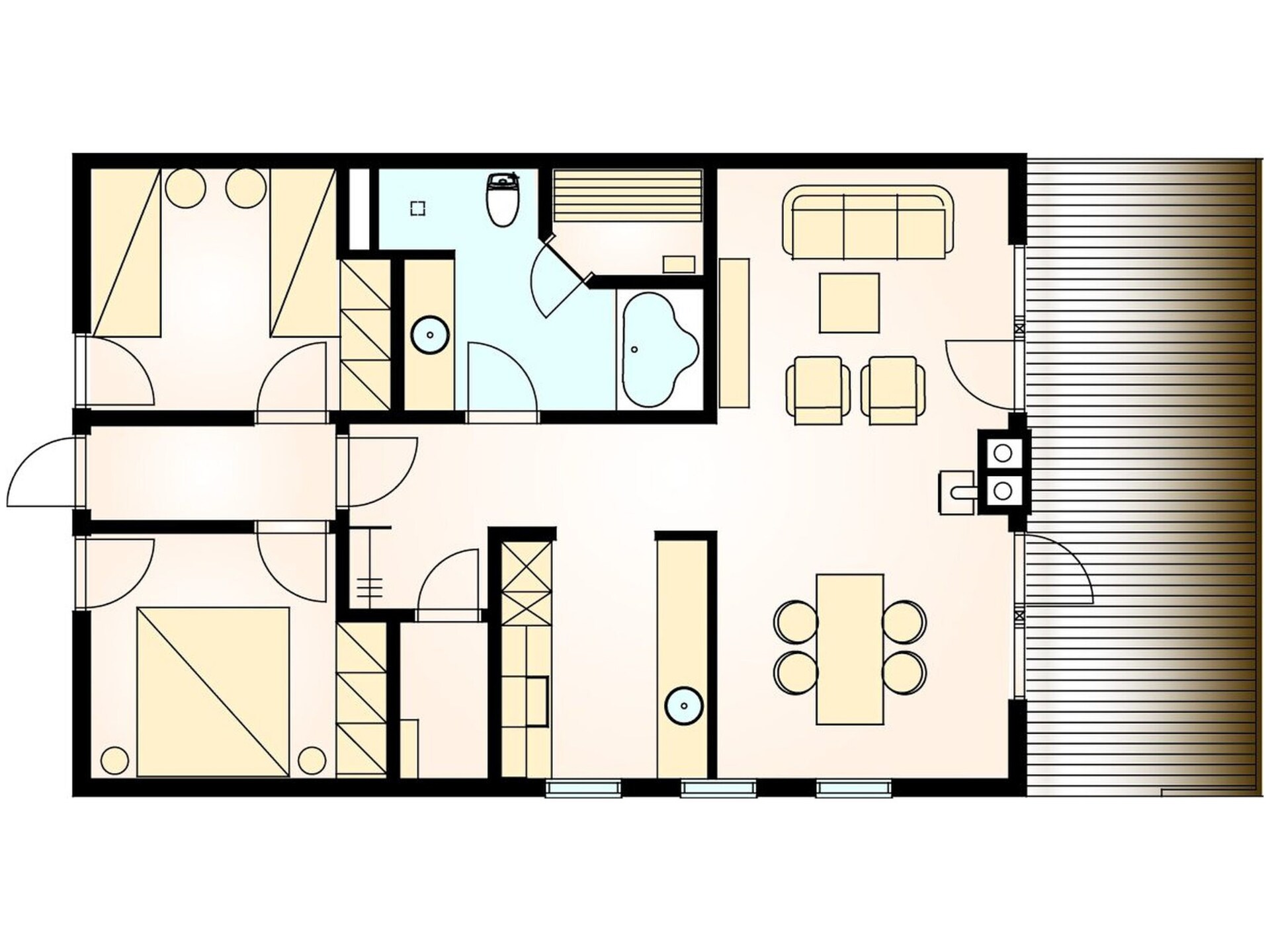 Aan het meer: Ruim appartement in het Schlosspark van Bad Saarow - foto 12