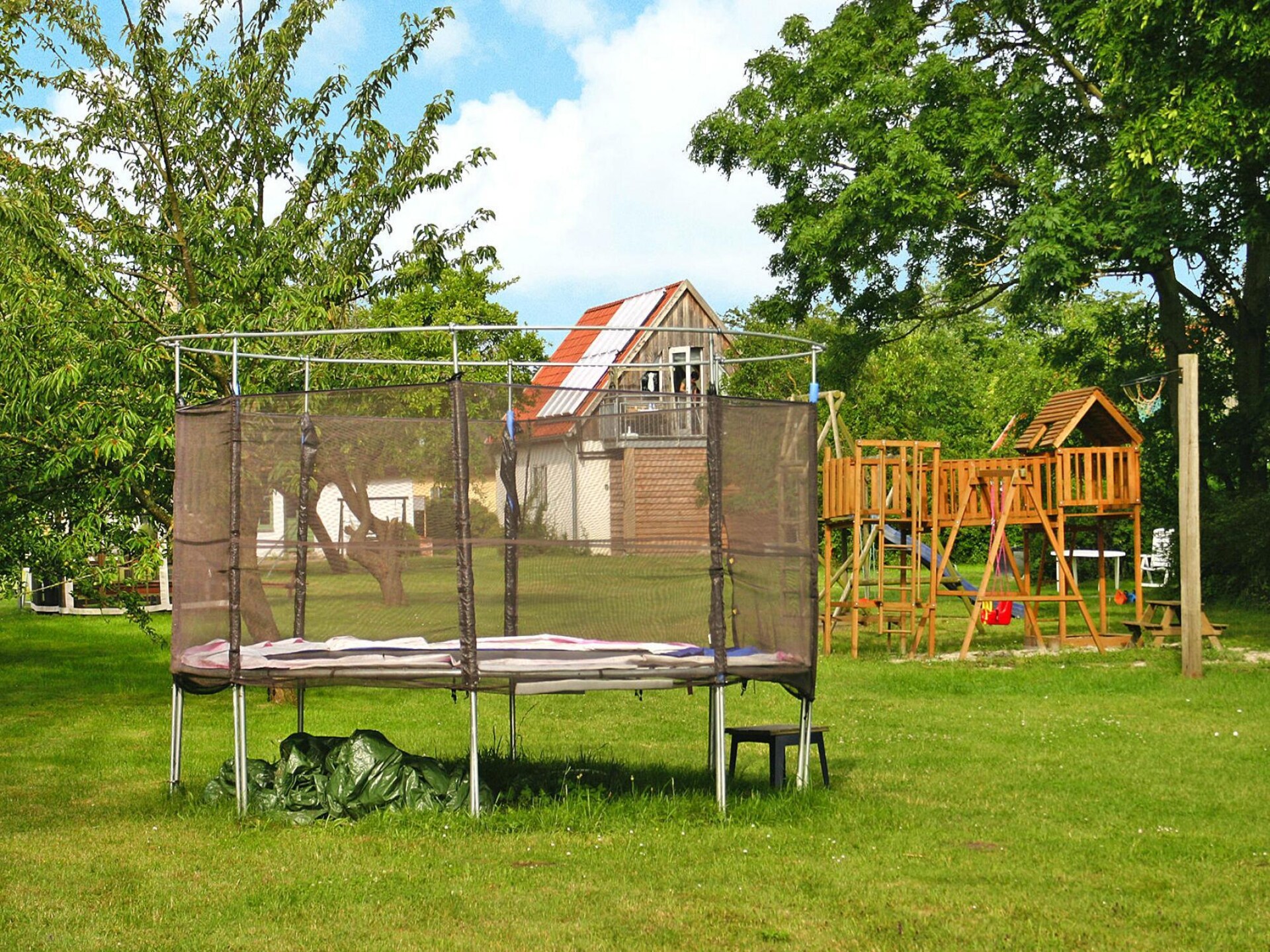 Rietgedekt vakantiehuis met sauna en open haard in Vieregge, Rügen - foto 20