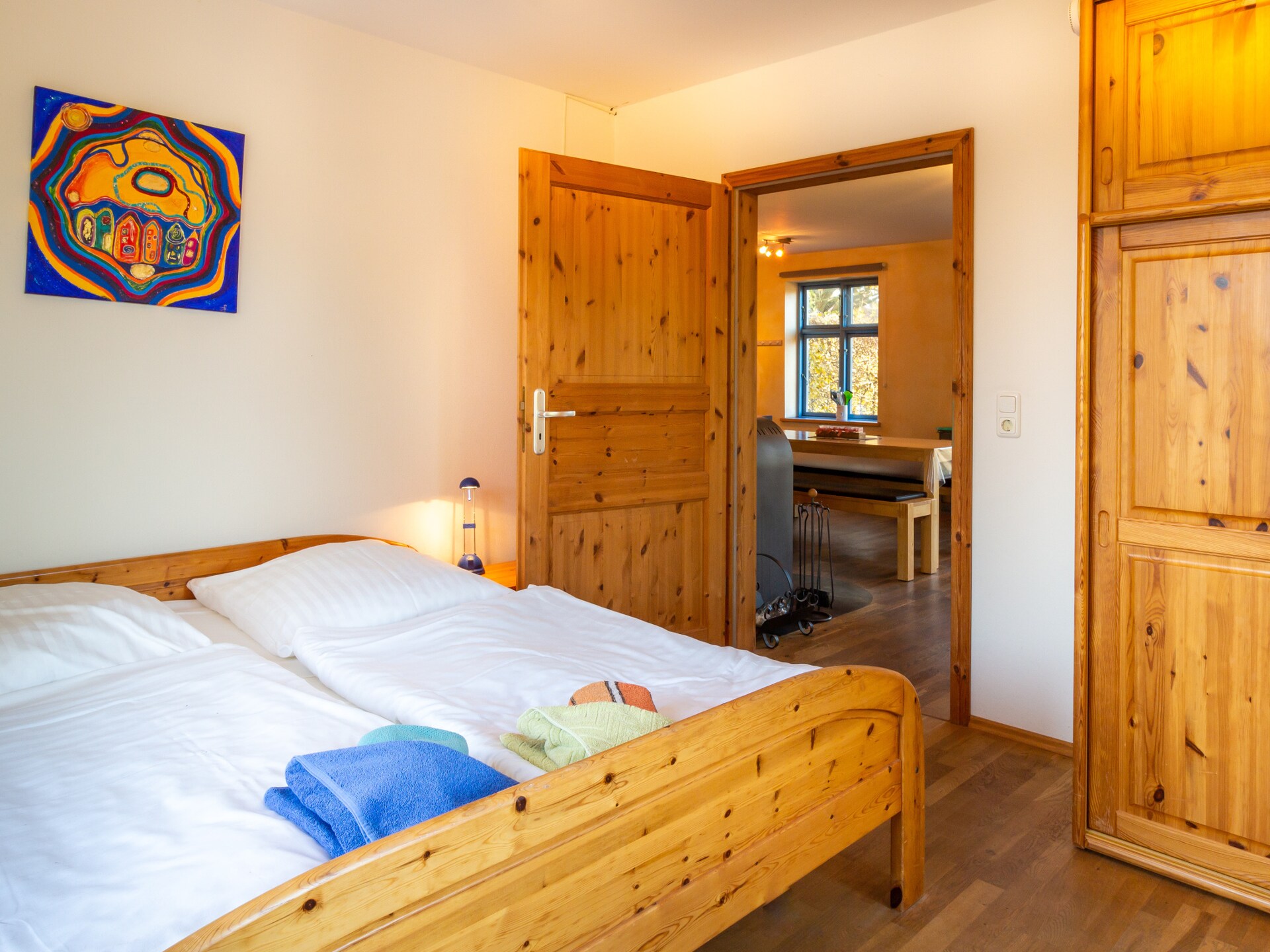 Rietgedekt vakantiehuis met sauna en open haard in Vieregge, Rügen - foto 10