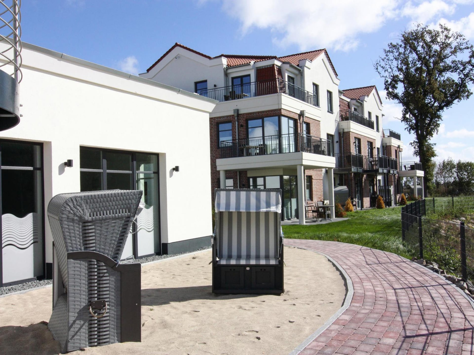 Stijlvol appartement voor 4 op Fehmarn, 600m van het strand met zwembad - foto 24
