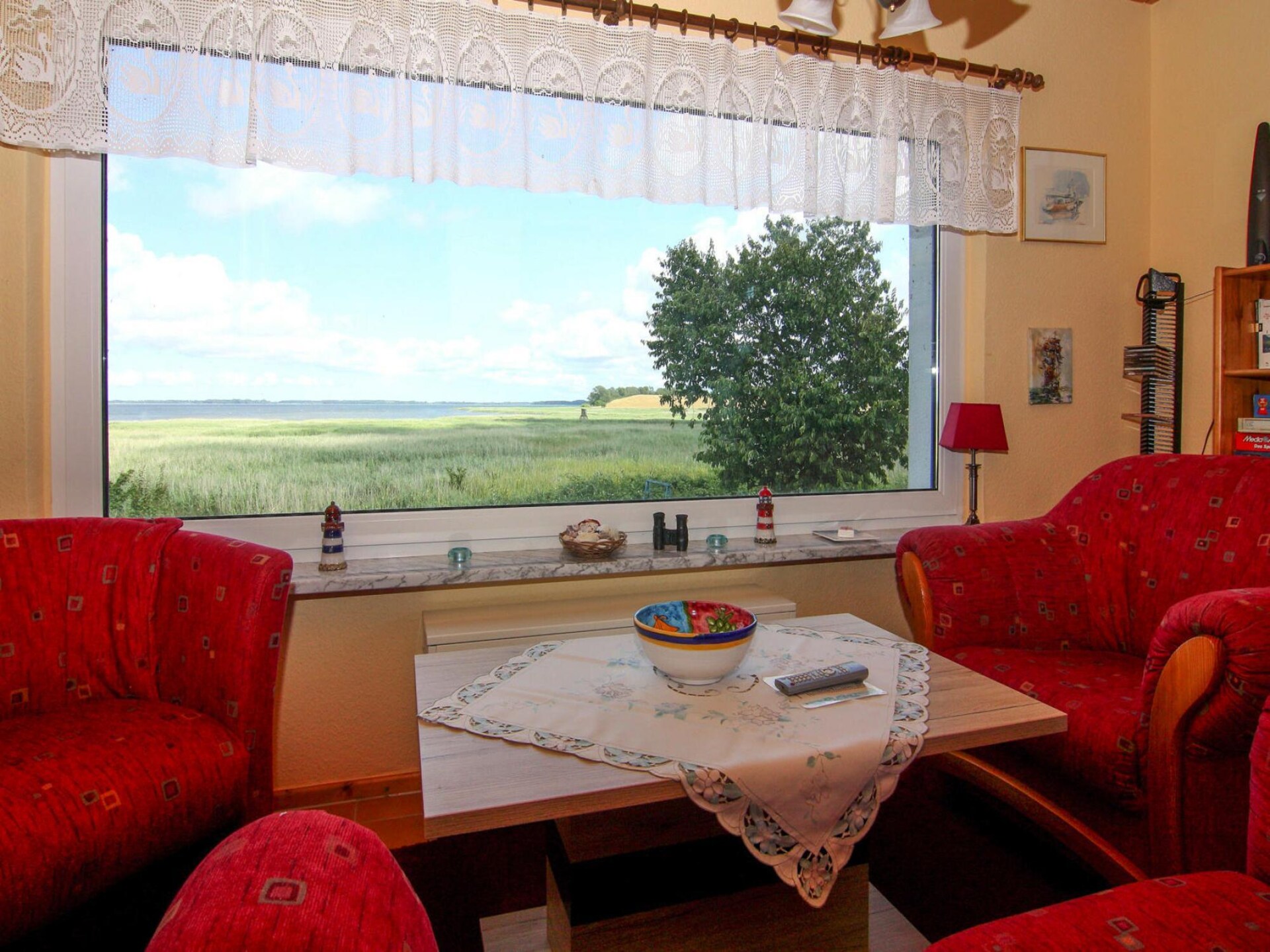 Maritiem vakantiehuis Am Schilfufer met panoramisch uitzicht op het water - foto 10