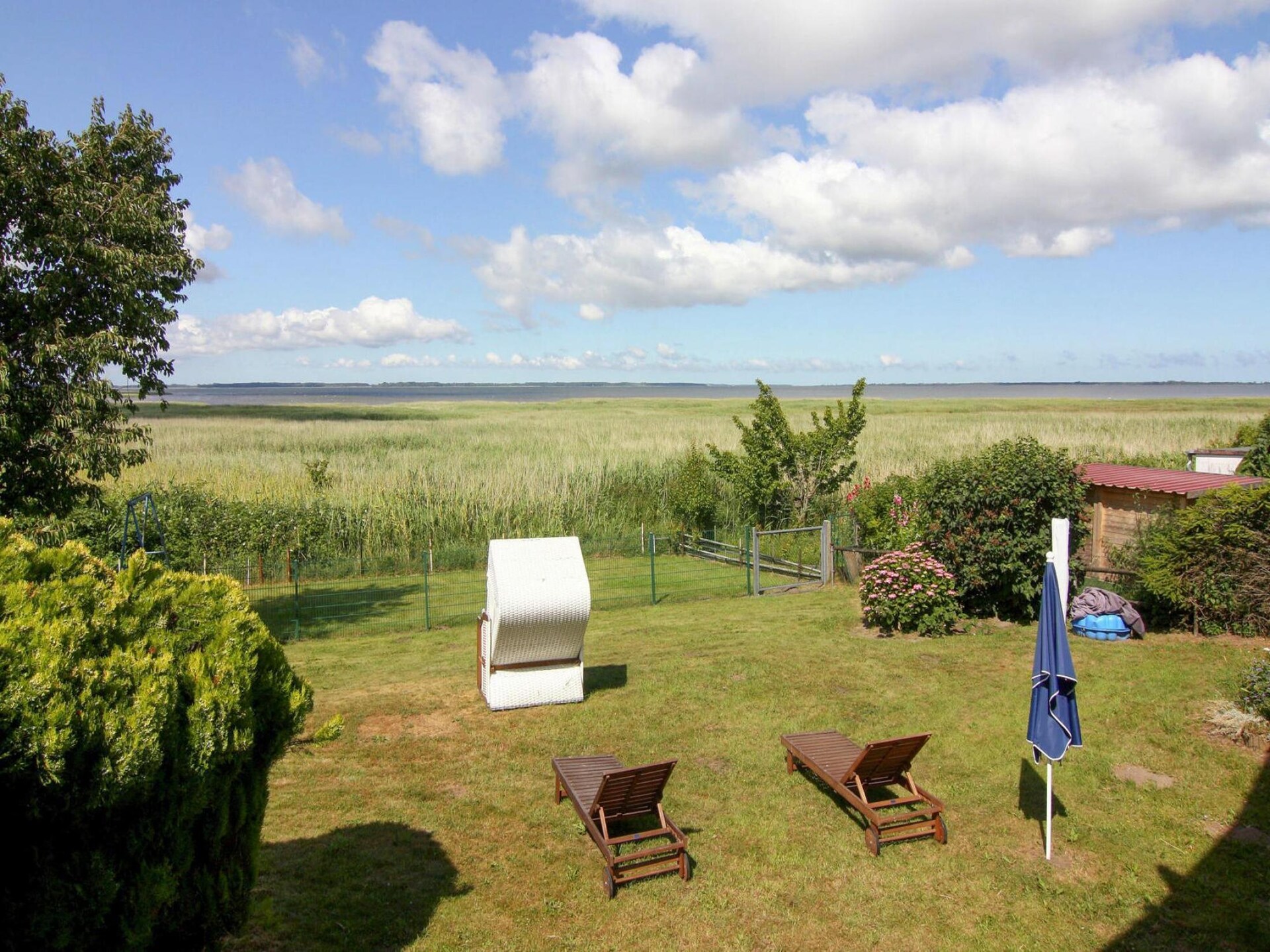 Maritiem vakantiehuis Am Schilfufer met panoramisch uitzicht op het water - foto 28