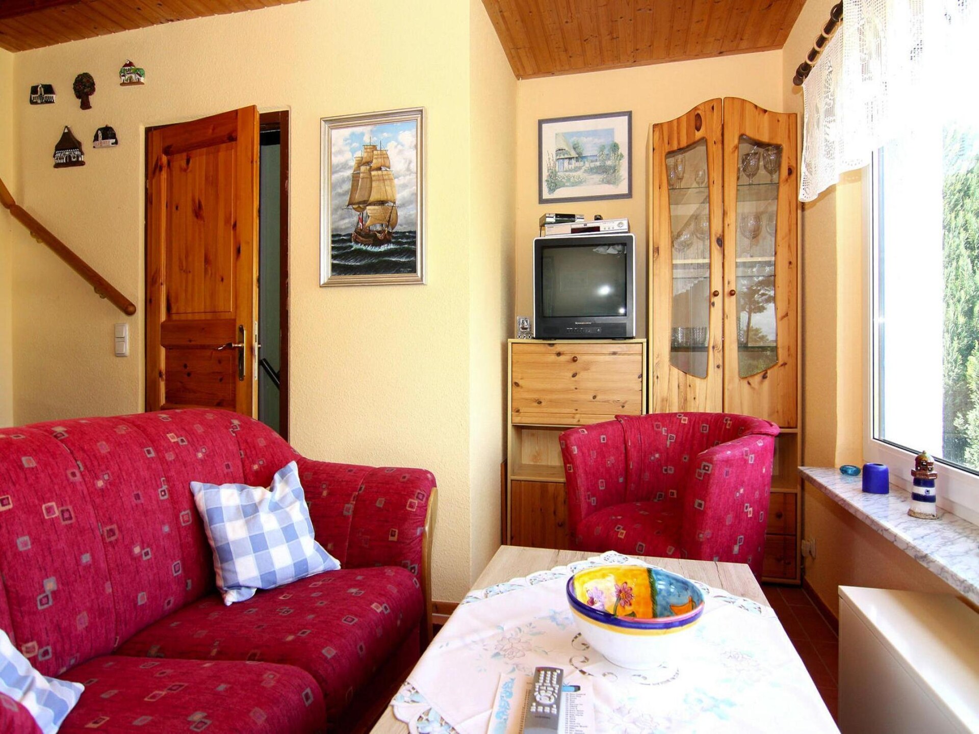 Maritiem vakantiehuis Am Schilfufer met panoramisch uitzicht op het water - foto 11