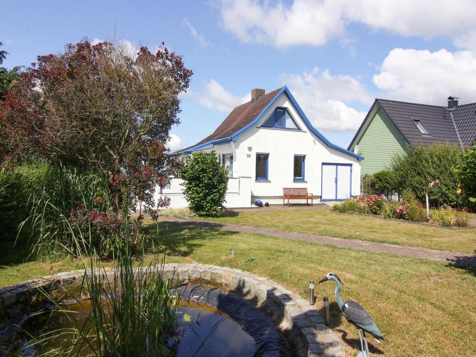 Maritiem vakantiehuis Am Schilfufer met panoramisch uitzicht op het water - foto 25