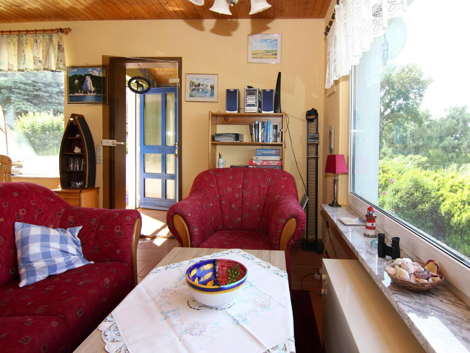 Maritiem vakantiehuis Am Schilfufer met panoramisch uitzicht op het water - foto 7