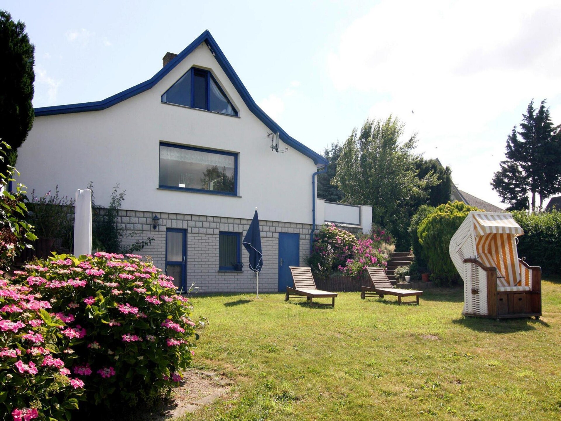 Maritiem vakantiehuis Am Schilfufer met panoramisch uitzicht op het water - foto 29