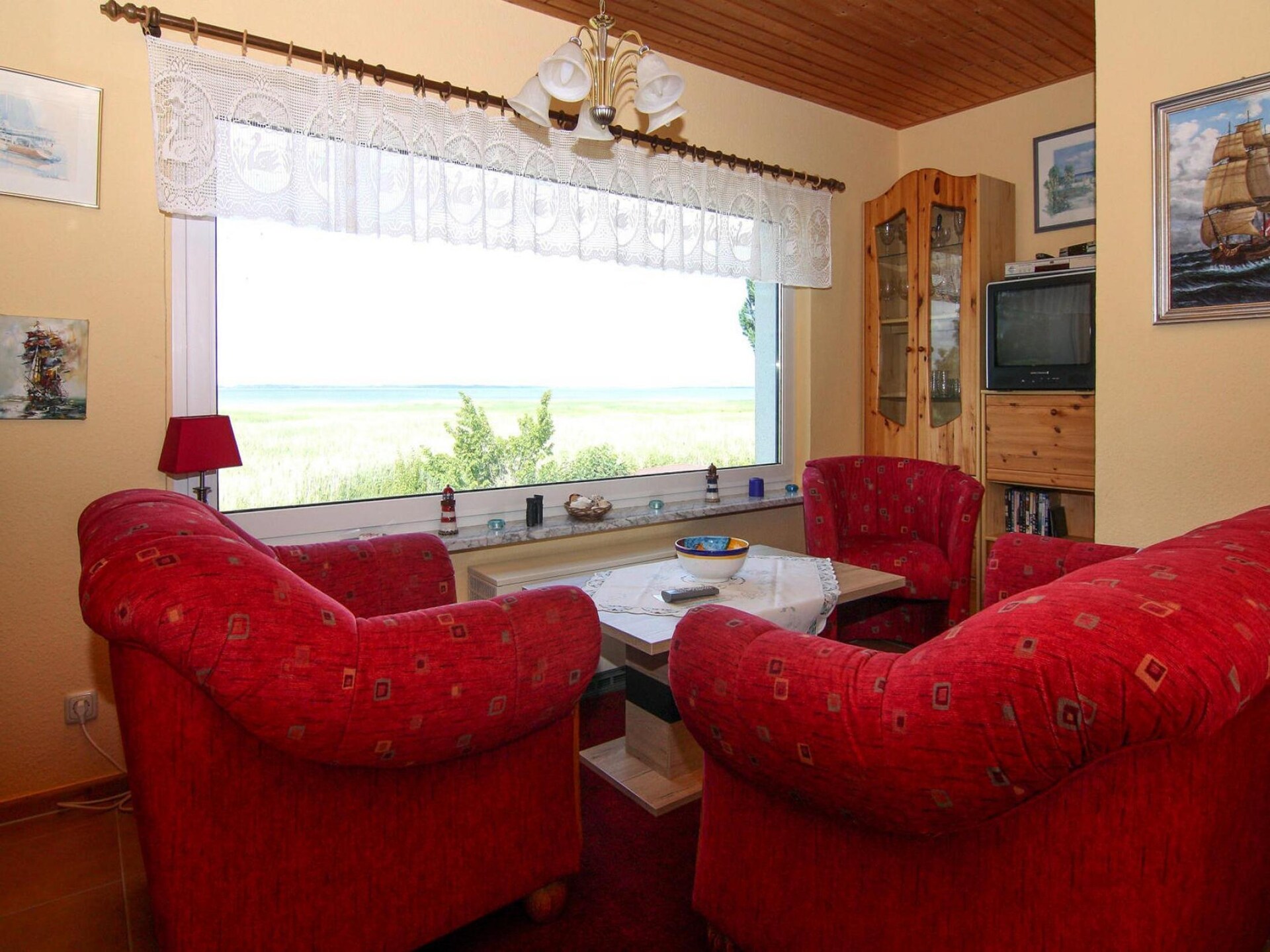 Maritiem vakantiehuis Am Schilfufer met panoramisch uitzicht op het water - foto 8