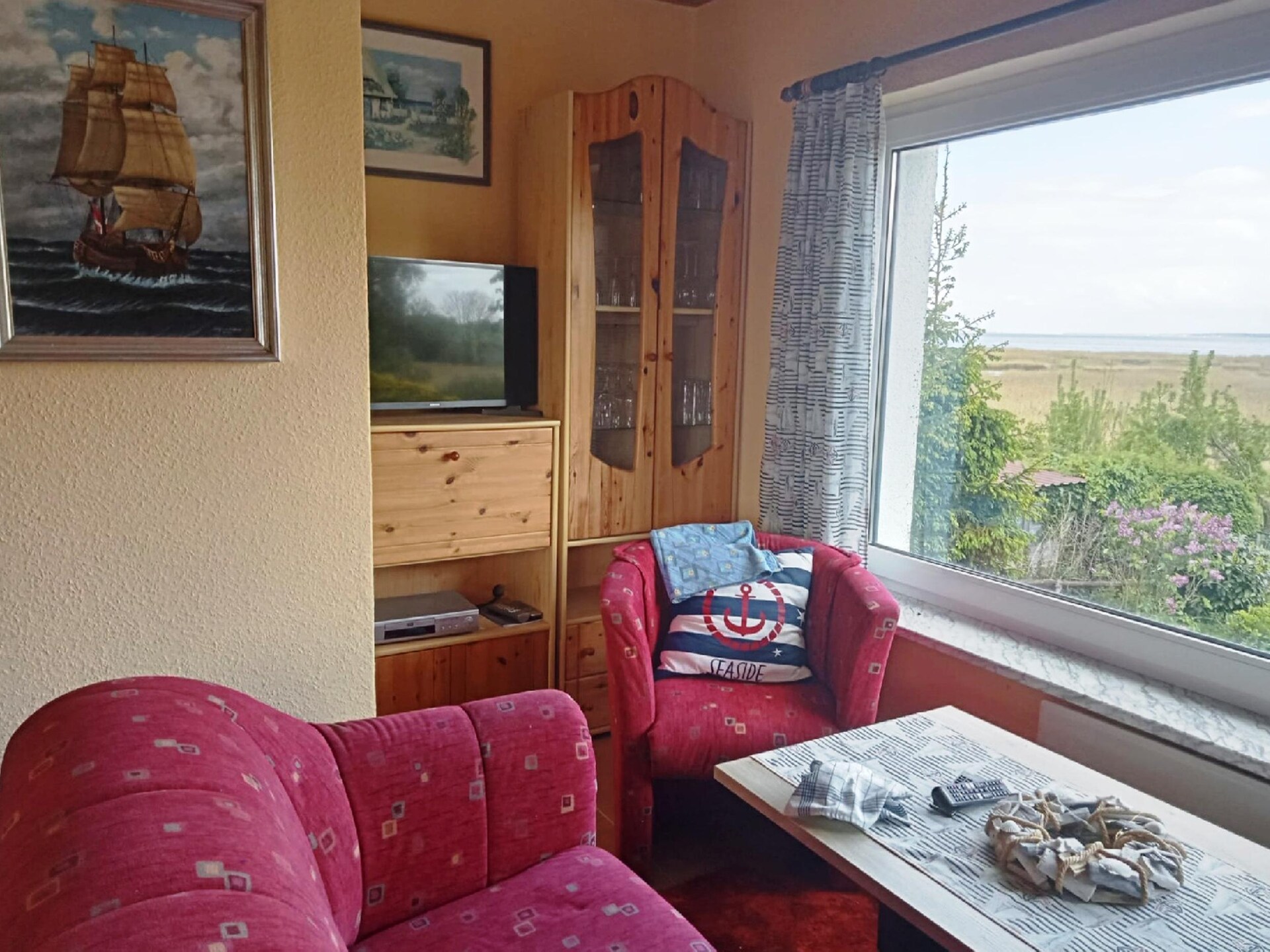 Maritiem vakantiehuis Am Schilfufer met panoramisch uitzicht op het water - foto 5
