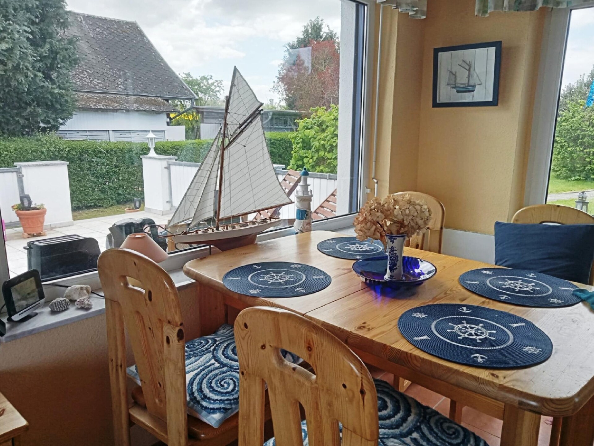 Maritiem vakantiehuis Am Schilfufer met panoramisch uitzicht op het water - foto 13