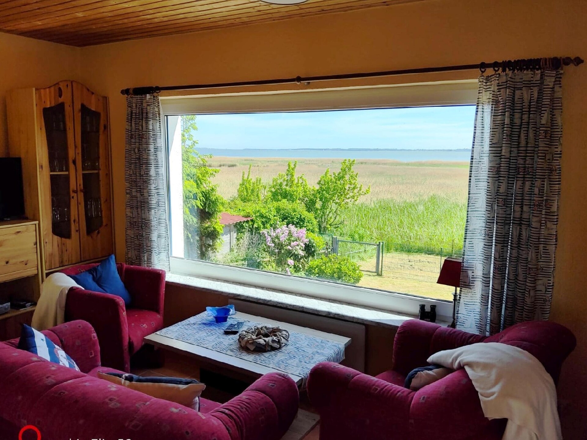 Maritiem vakantiehuis Am Schilfufer met panoramisch uitzicht op het water - foto 6