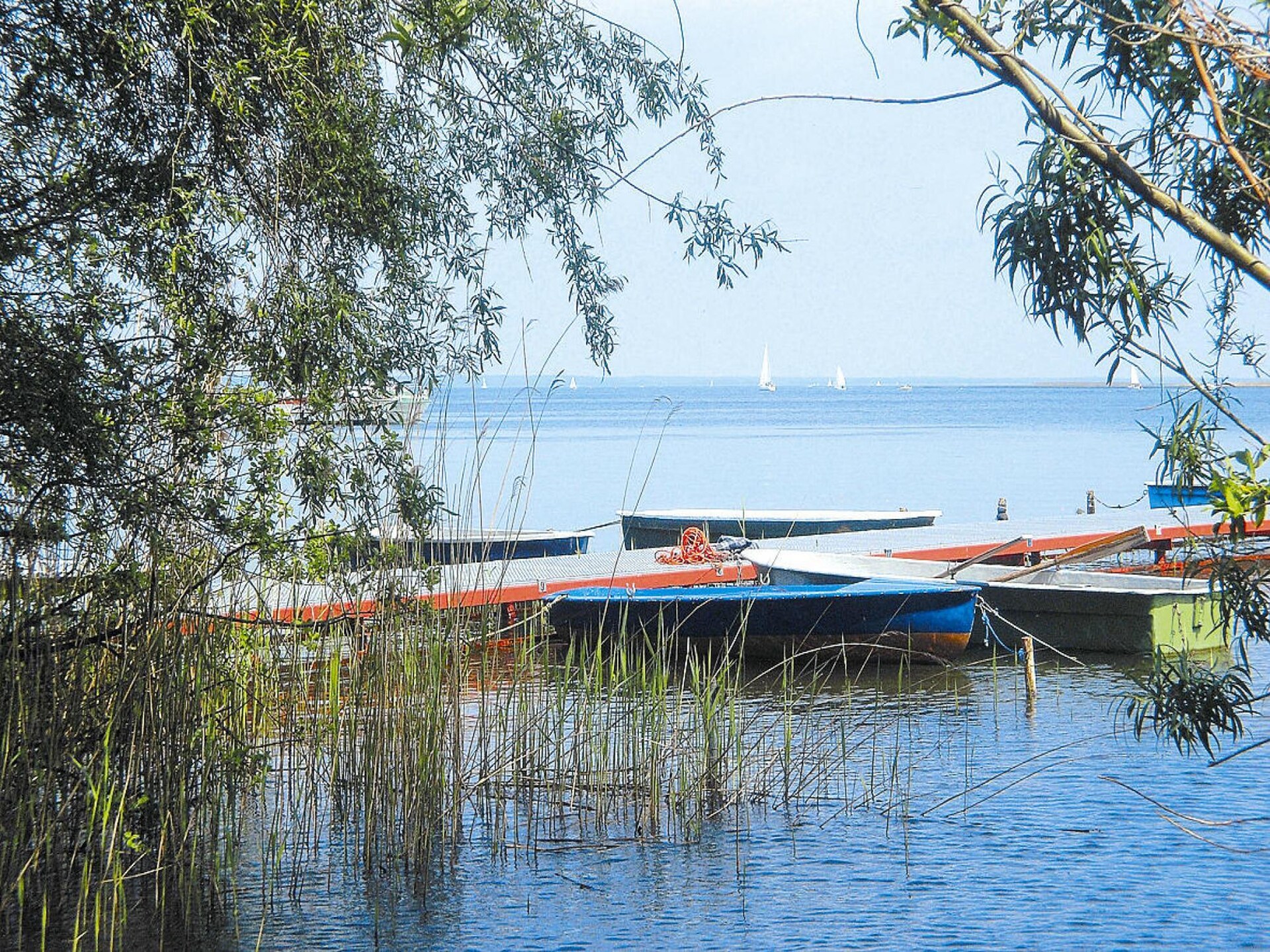 Vrijstaand huis met sauna, haard & roeiboot op 250m van de Müritz - foto 21