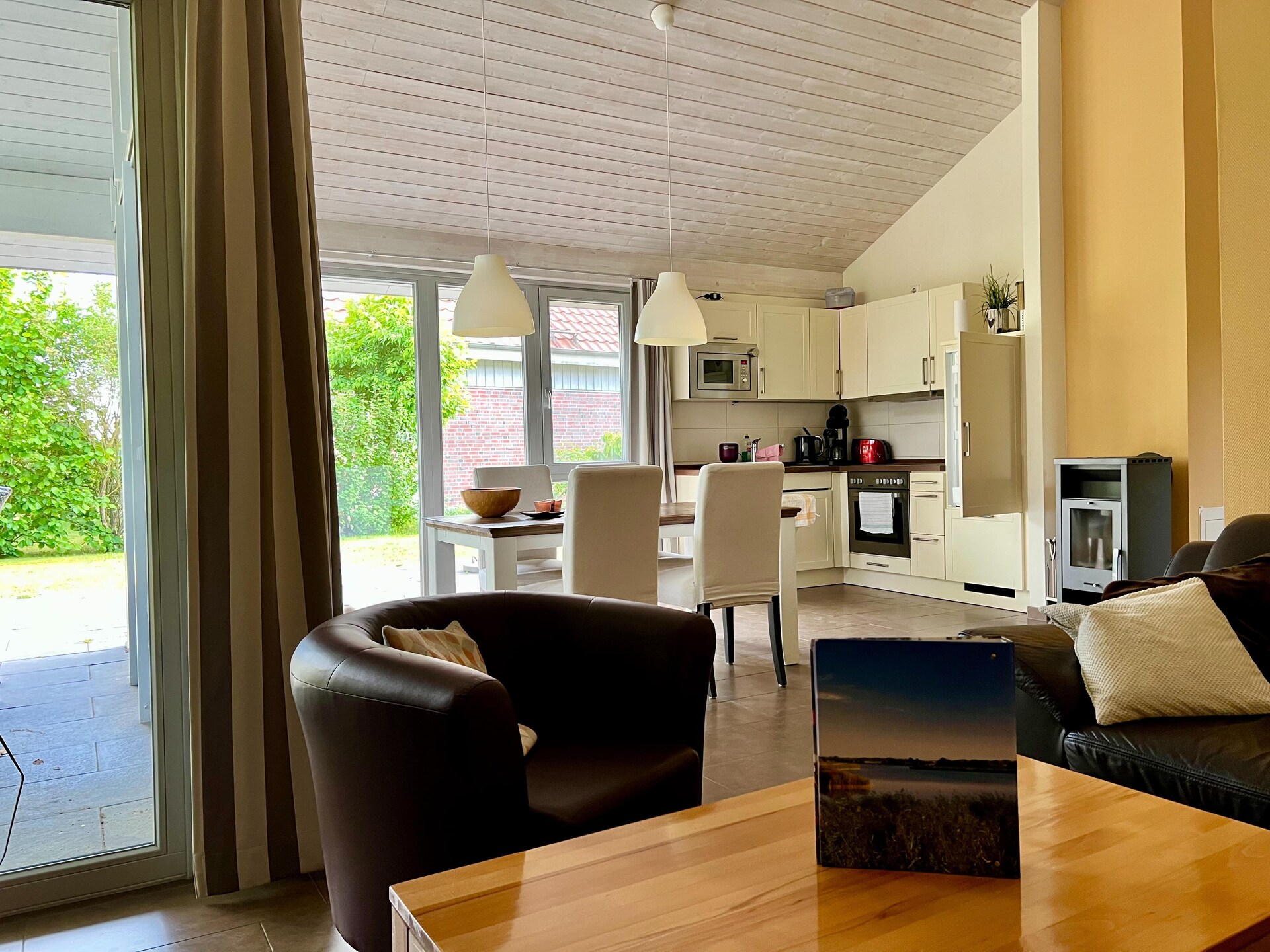 Vrijstaand vakantiehuis met sauna en roeiboot op 250 meter van de Müritz - foto 5
