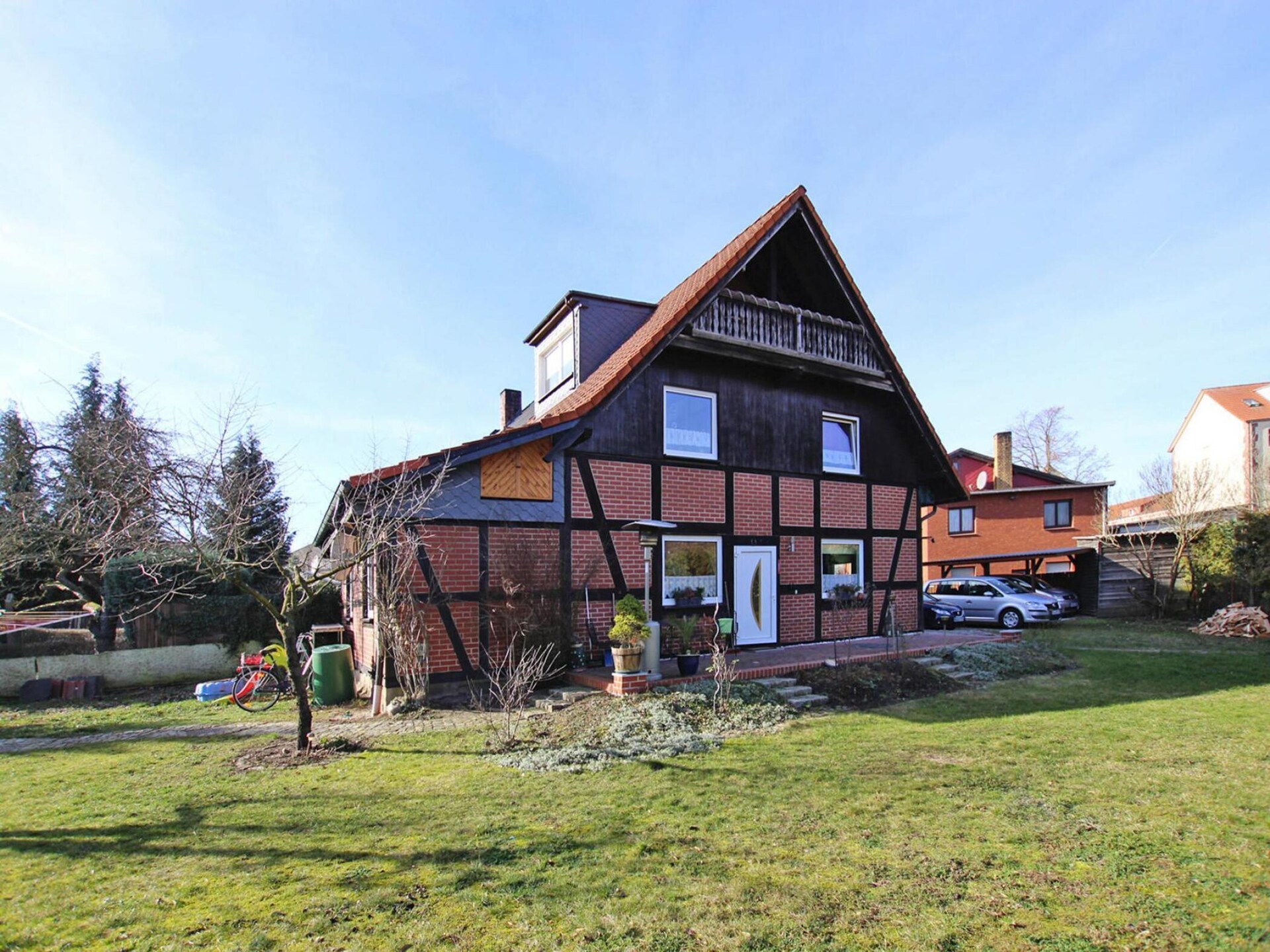 Knus vakwerkappartement op 300 meter van het meer in eilandstad Malchow - foto 1