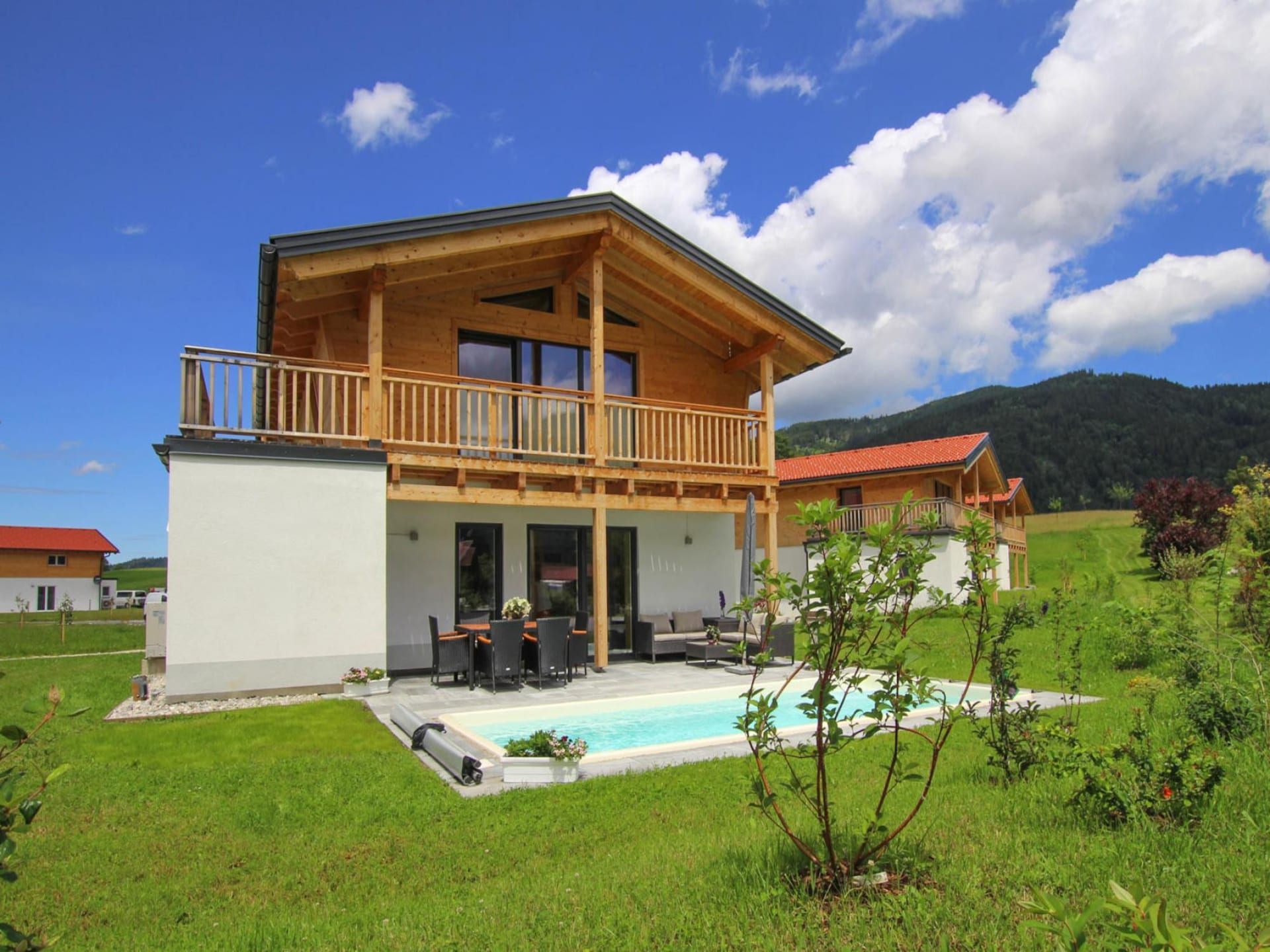 Aan de piste: Luxe chalet in Inzell met privézwembad voor 6 personen - foto 2