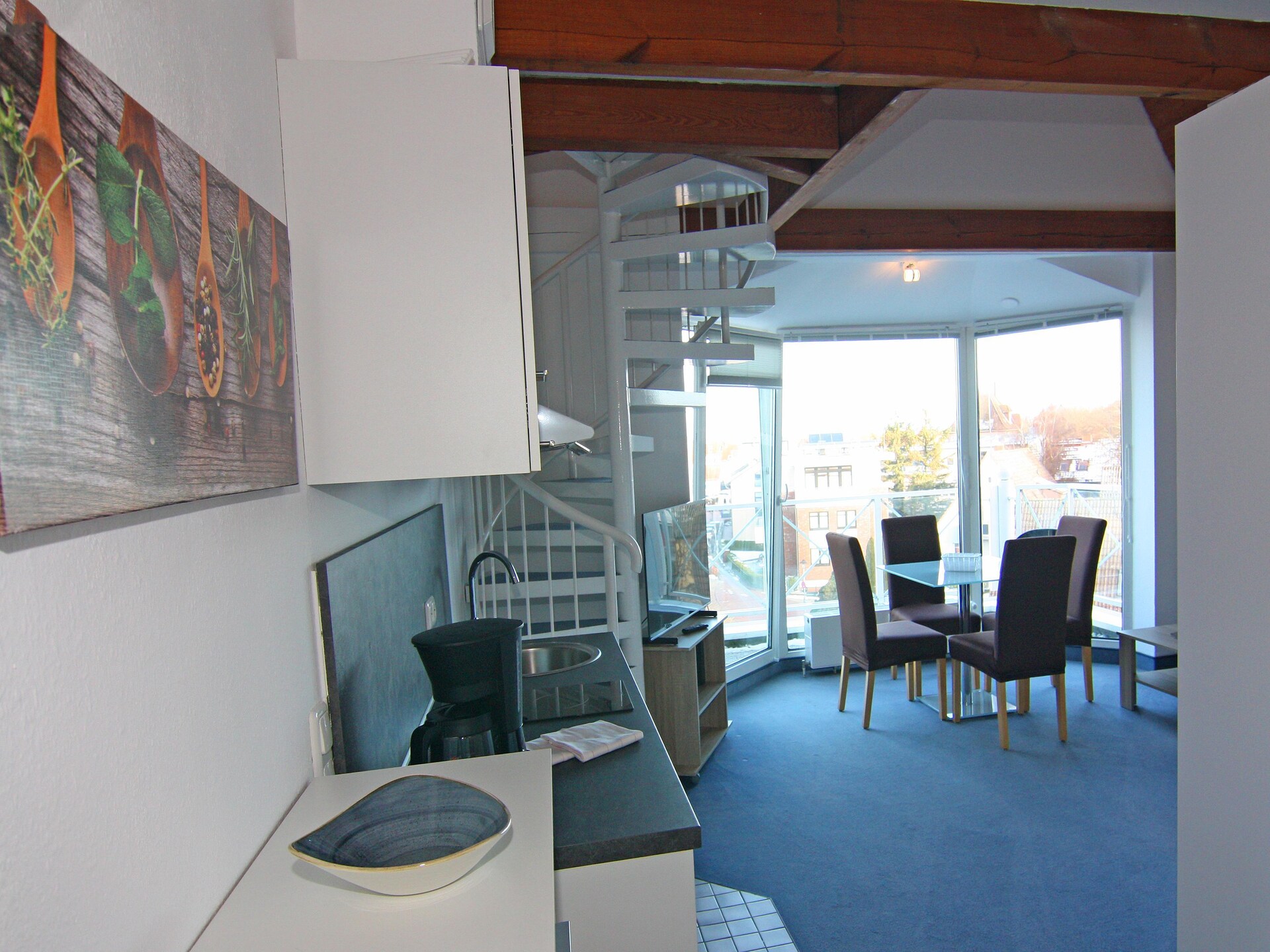 Chic appartement met balkon en uitzicht op de Kiel Fjord, 50m van het strand - foto 18
