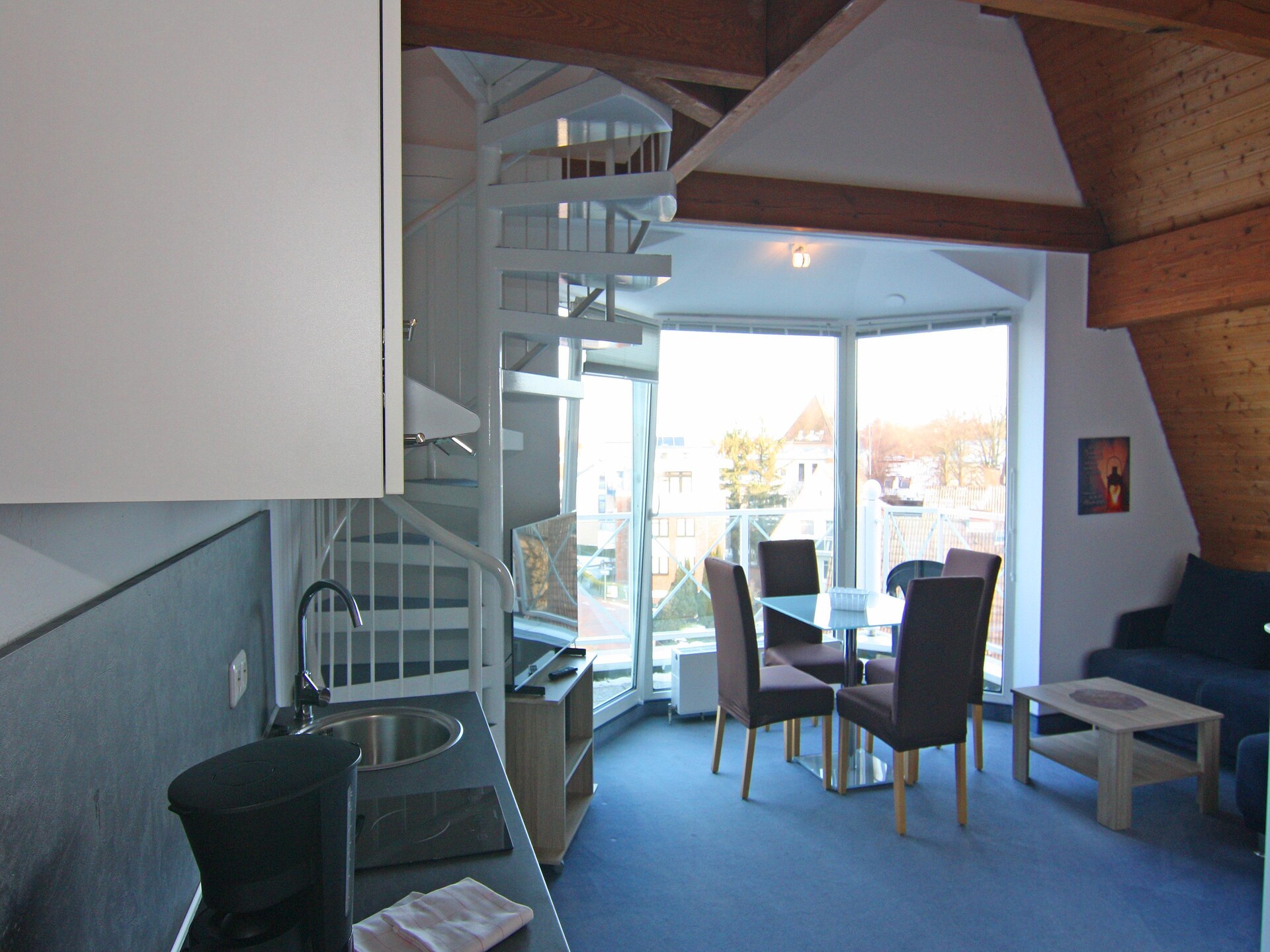 Chic appartement met balkon en uitzicht op de Kiel Fjord, 50m van het strand - foto 16