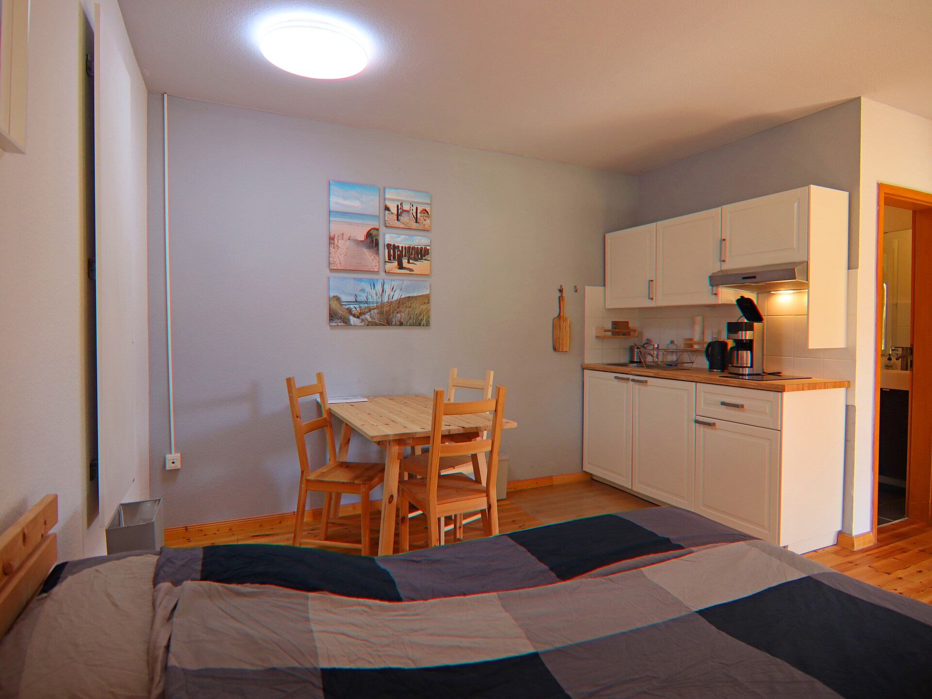Op 300 m van het meer: Knus appartement Relax DZ Ap5 in Mirow - foto 5
