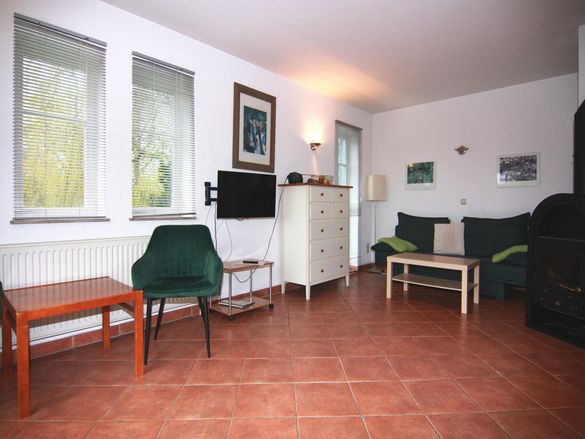 Gezellig appartement in Lonvitz, dichtbij historische stoomtrein en Putbus - foto 11