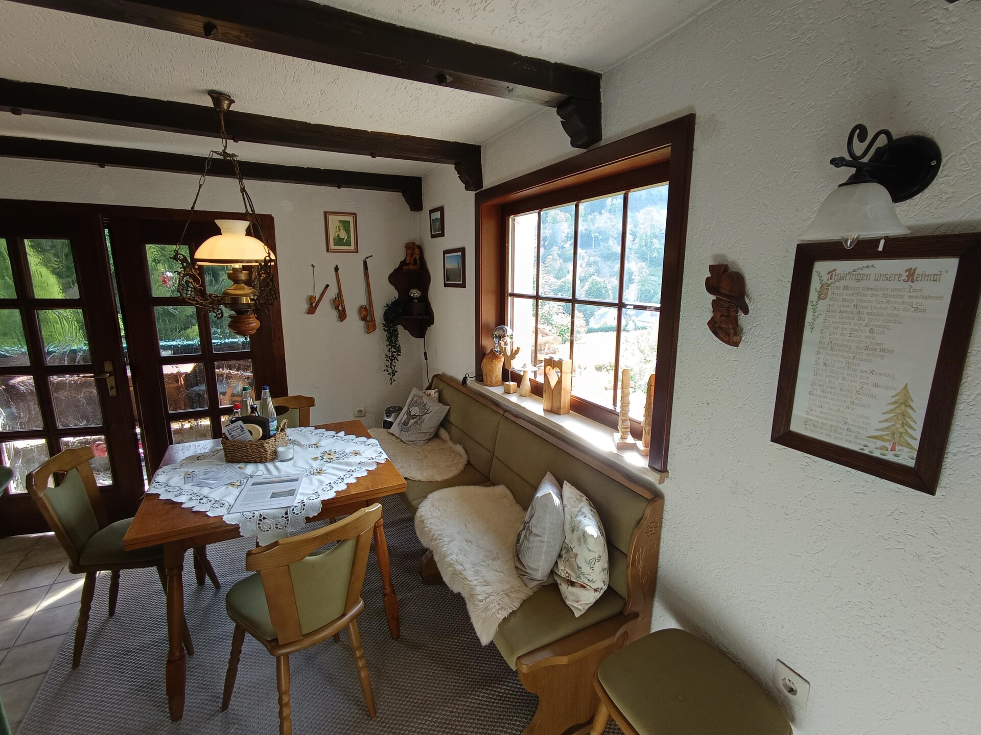 Vrijstaand vakantiehuis met bergzicht in Oberschönau, Thüringer Woud - foto 18