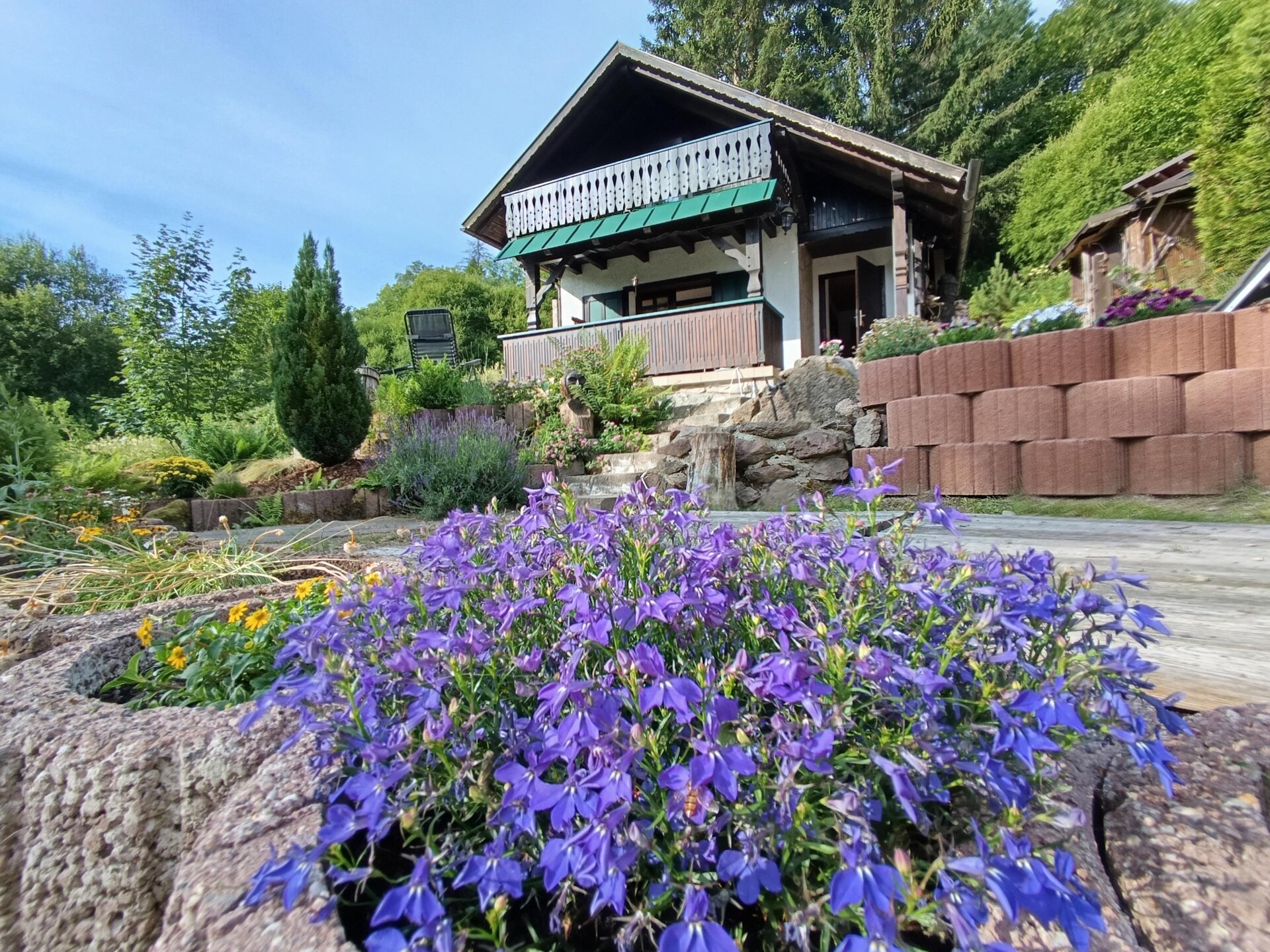 Vrijstaand vakantiehuis met bergzicht in Oberschönau, Thüringer Woud - foto 11