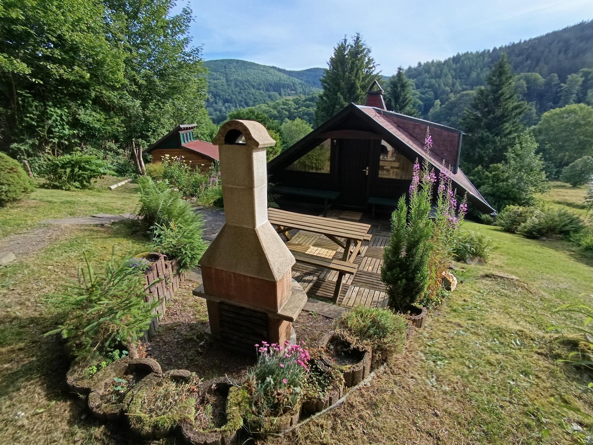 Vrijstaand vakantiehuis met bergzicht in Oberschönau, Thüringer Woud - foto 35