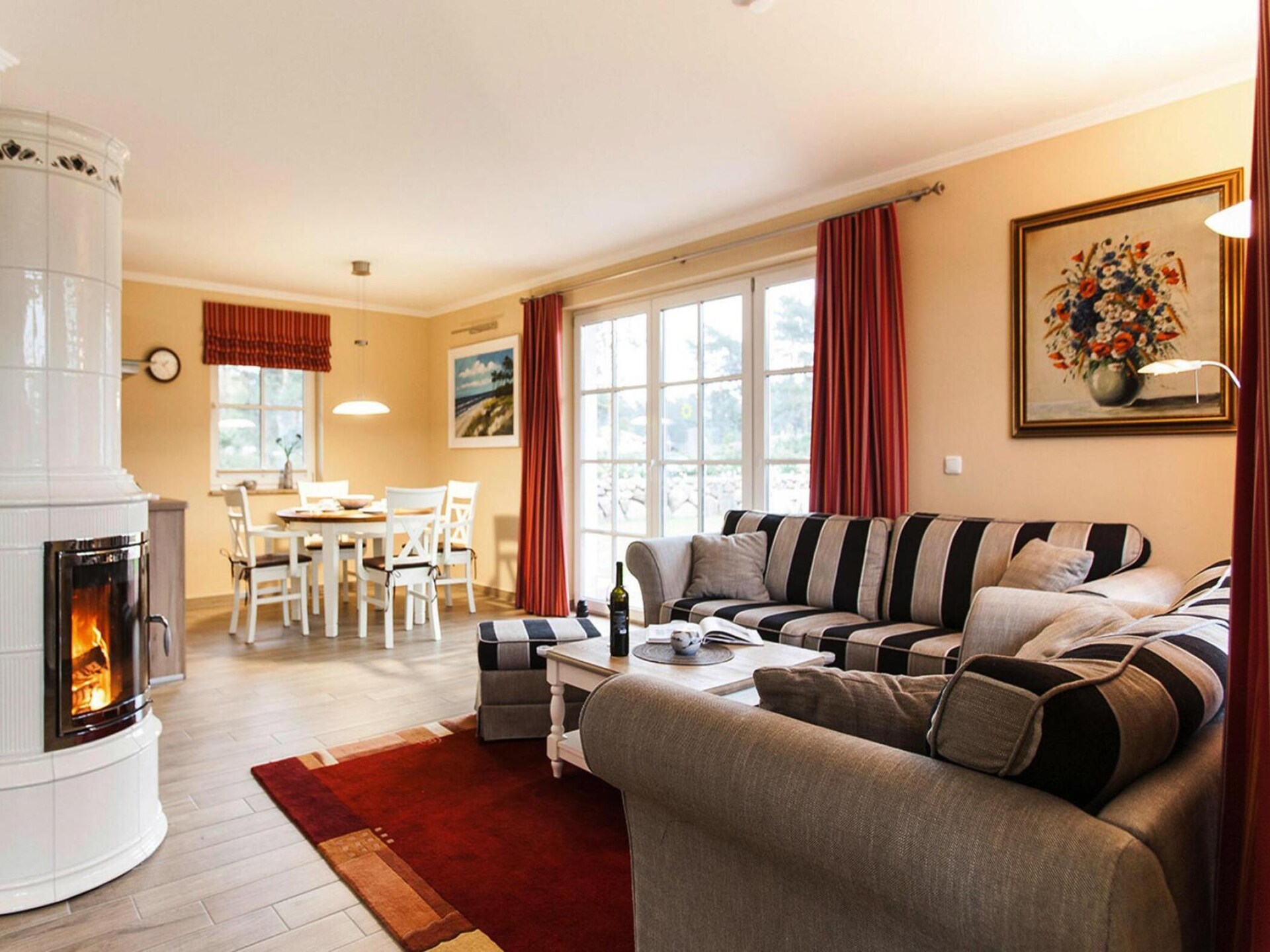 Aan het meer: Luxe rietgedekt vakantiehuis in Fuhlendorf - foto 10