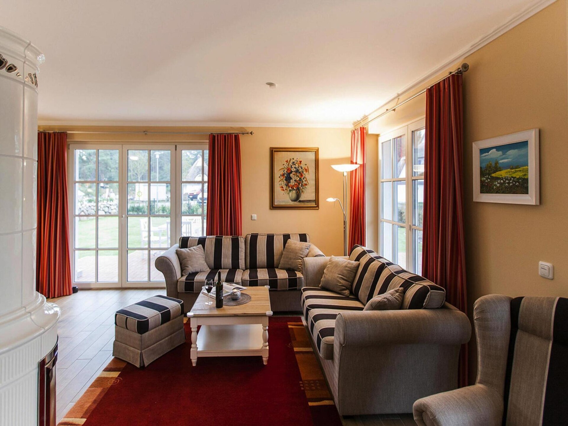 Aan het meer: Luxe rietgedekt vakantiehuis in Fuhlendorf - foto 12