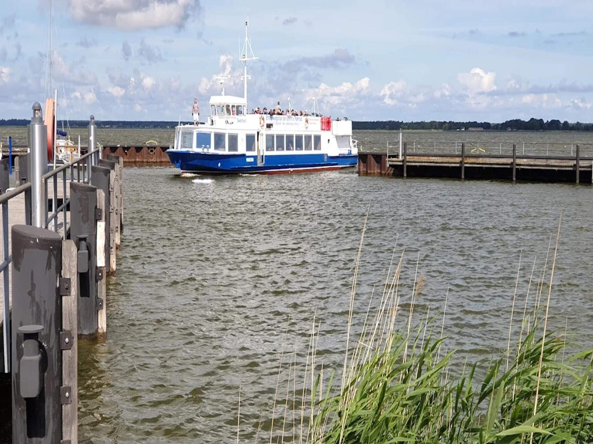 Aan het meer: Luxe rietgedekt vakantiehuis in Fuhlendorf - foto 38