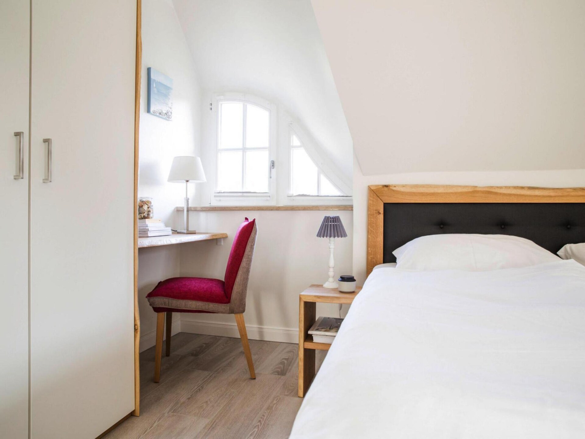 Reetgedekt vakantiehuis Seeadler 65 met sauna, 100m van de lagune - foto 13