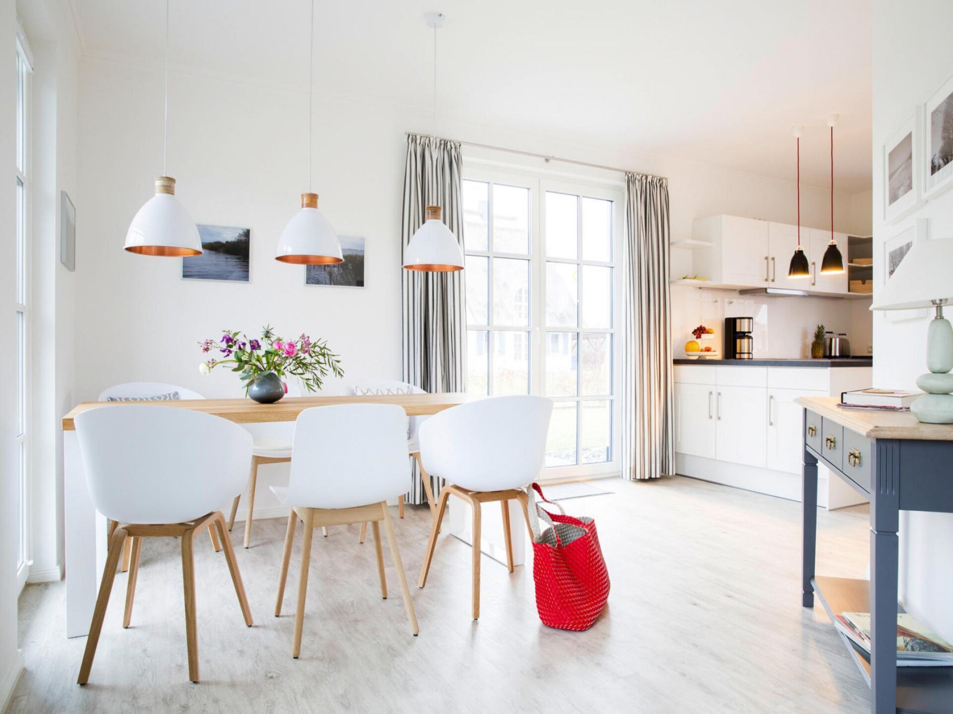 Luxe rietgedekt vakantiehuis met sauna aan de lagune bij Fuhlendorf - foto 7