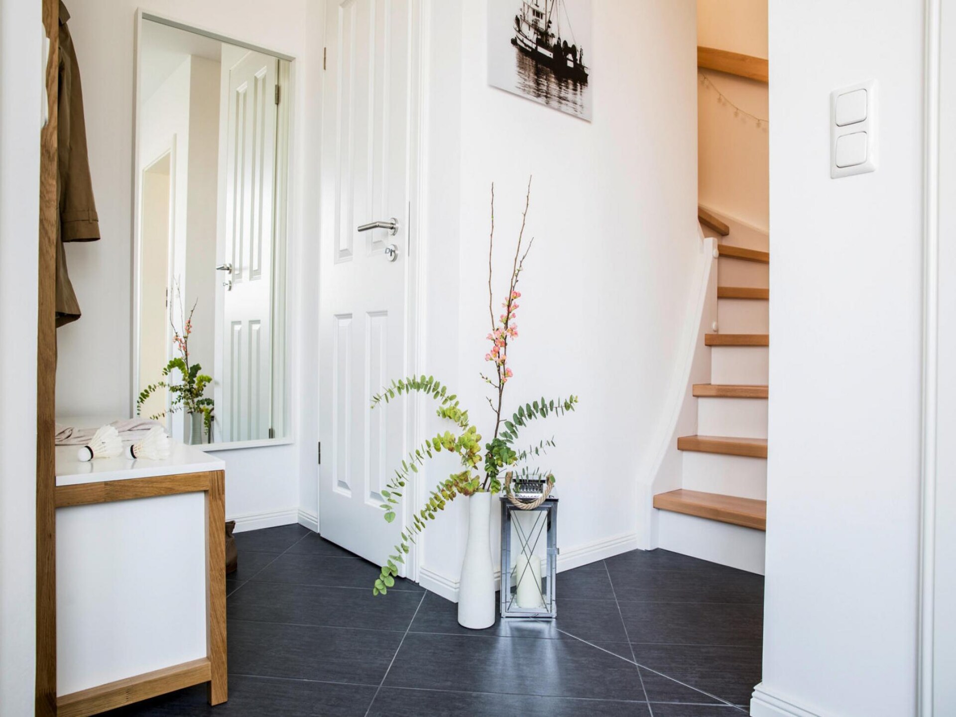 Luxe rietgedekt vakantiehuis met sauna aan de lagune bij Fuhlendorf - foto 21