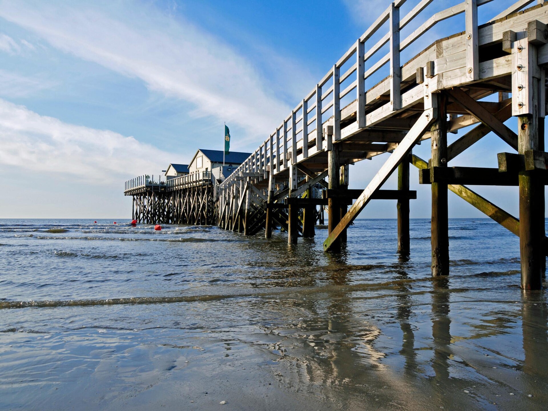 Op 700 m van zee: Gezellig appartement in St. Peter-Ording - foto 27