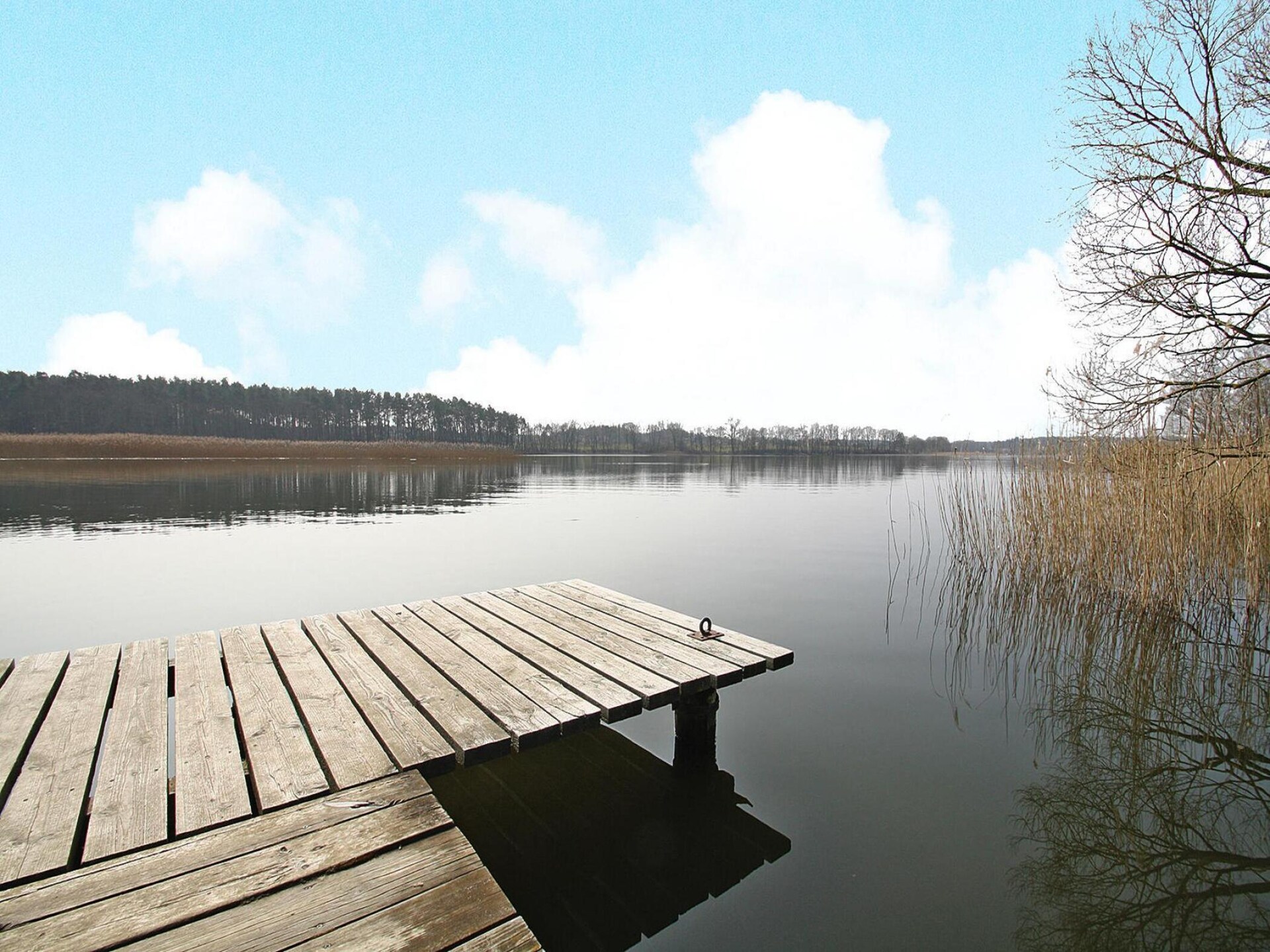 Licht vakantiehuis met open haard, 200m van de Vilzsee bij Mirow - foto 12