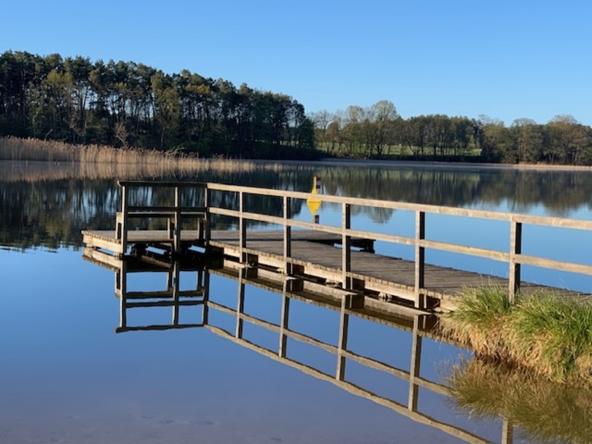 Licht vakantiehuis met open haard, 200m van de Vilzsee bij Mirow - foto 20