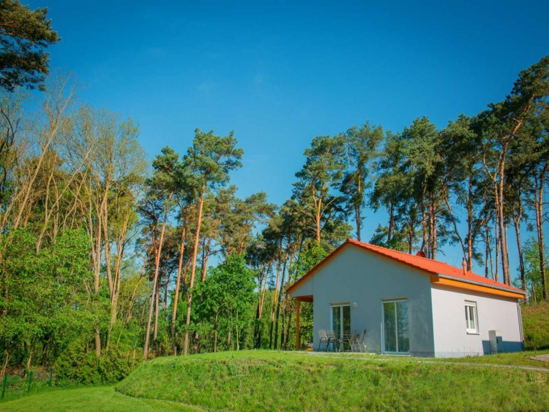 Vrijstaande bungalow aan het Storkower See met eigen tuin - foto 5