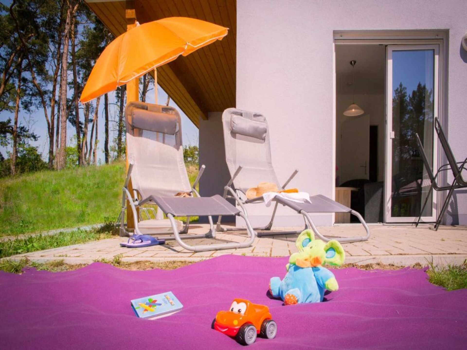 Vrijstaande bungalow aan het Storkower See met eigen tuin - foto 23