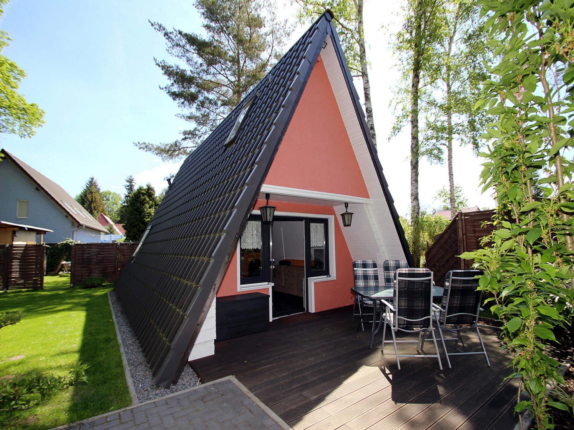 Unser Storchennest 2: Gezellig vakantiehuis bij Berlijn met open haard - foto 1