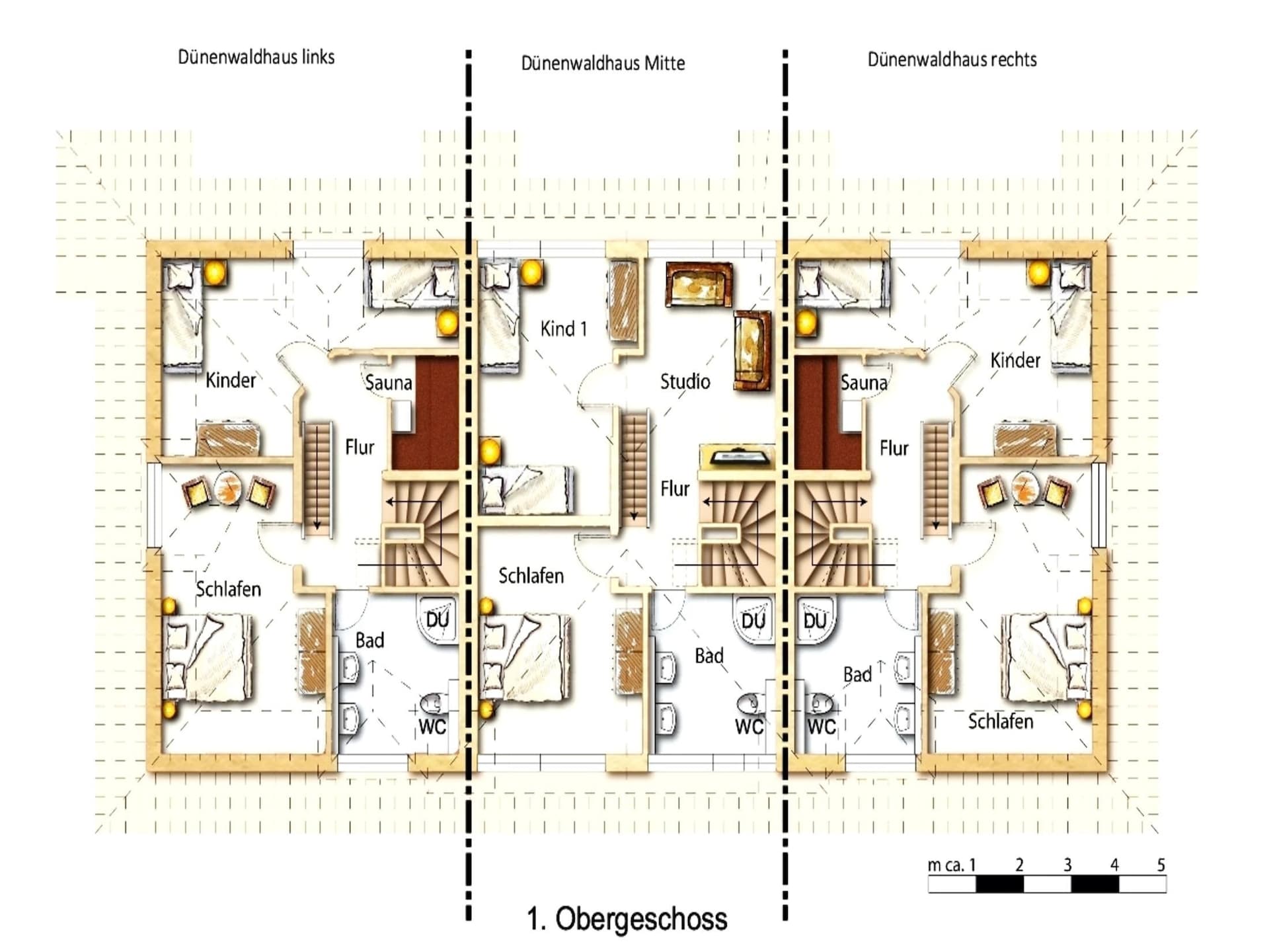 Op 300 m van zee: Ruim appartement voor 8 personen in Trassenheide - foto 38