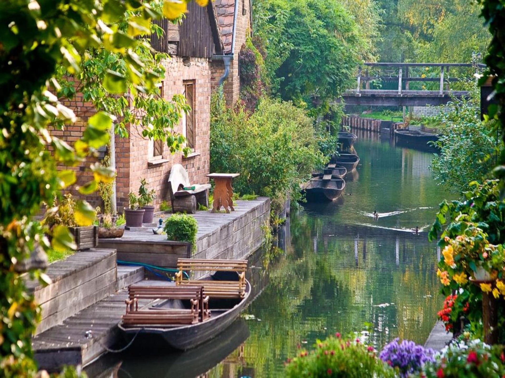Rustgevende bungalow direct aan de Spree in Lübben - foto 13