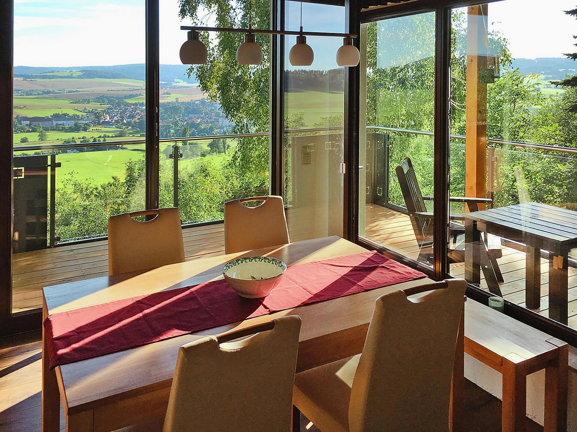 Vrijstaand vakantiehuis met panoramisch uitzicht in de Rhön – 5 personen - foto 7