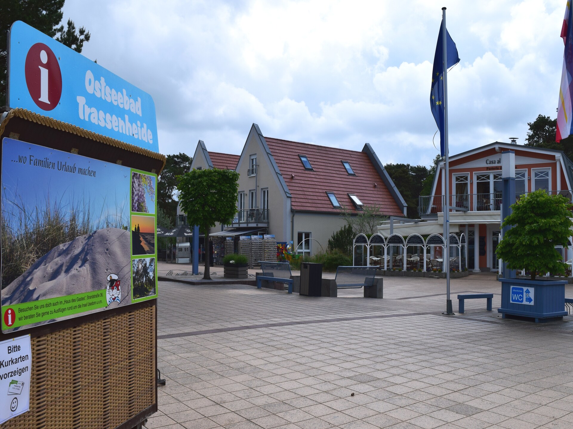 Modern appartement op 300 meter van strand Trassenheide met terras - foto 41