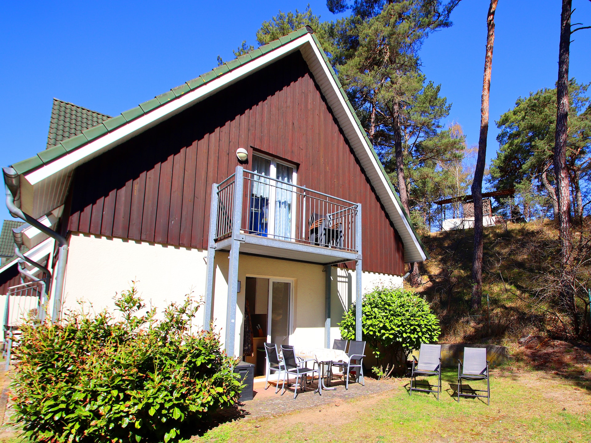 Modern appartement op 300 meter van strand Trassenheide met terras - foto 17