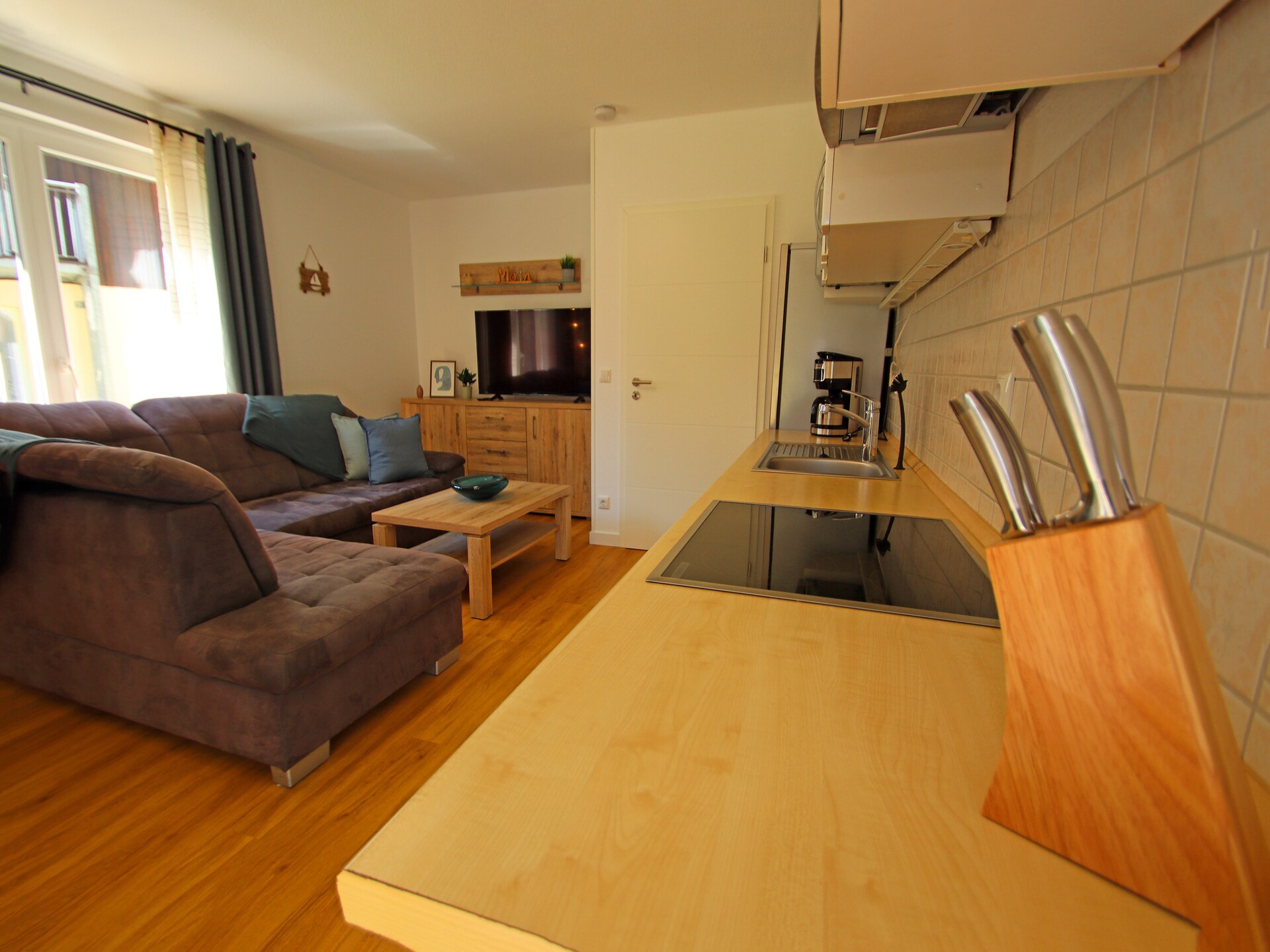 Modern appartement op 300 meter van strand Trassenheide met terras - foto 15